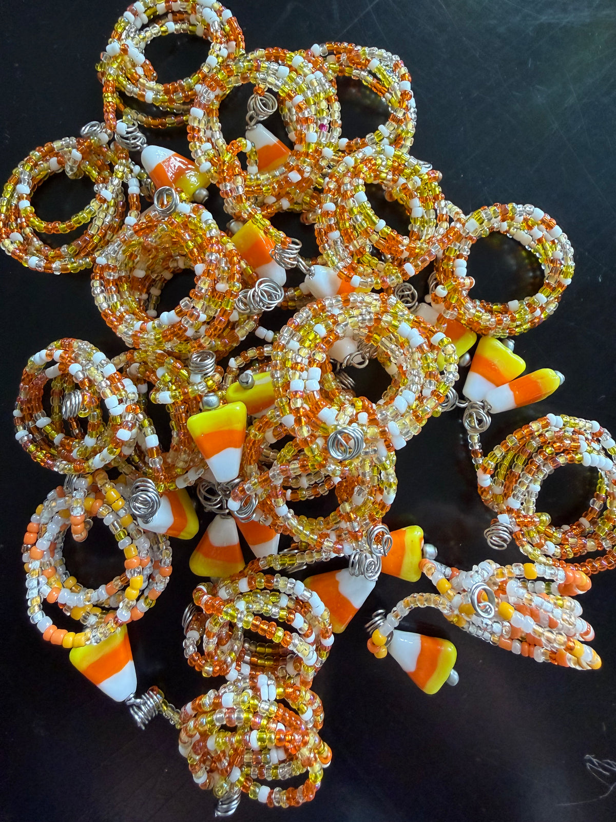 Candy Corn Plant Wrap