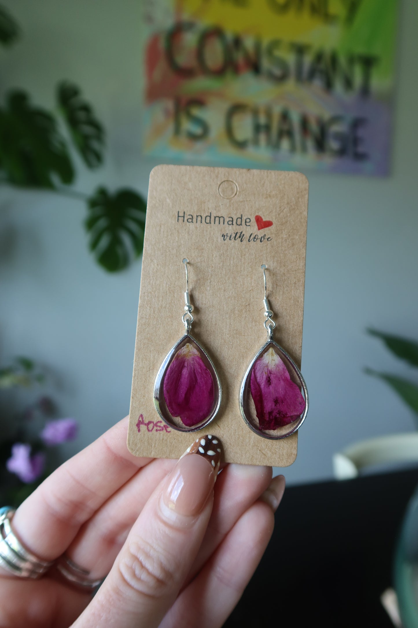 Forever Rose Bloom Earrings