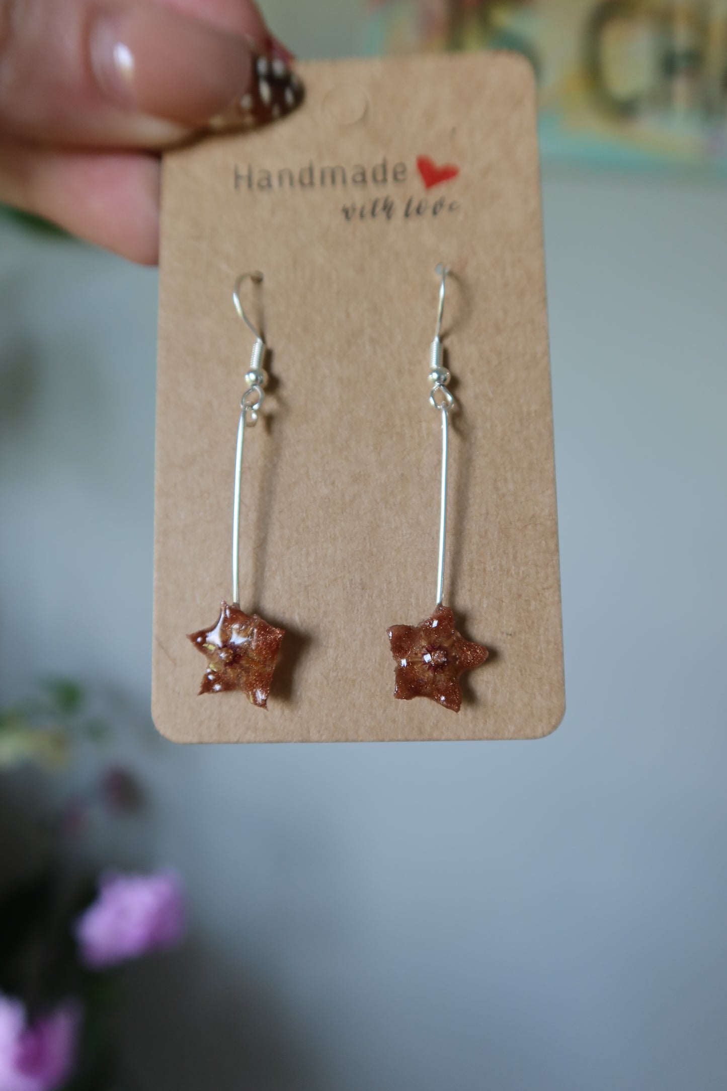 Hoya Magic Wand Earrings