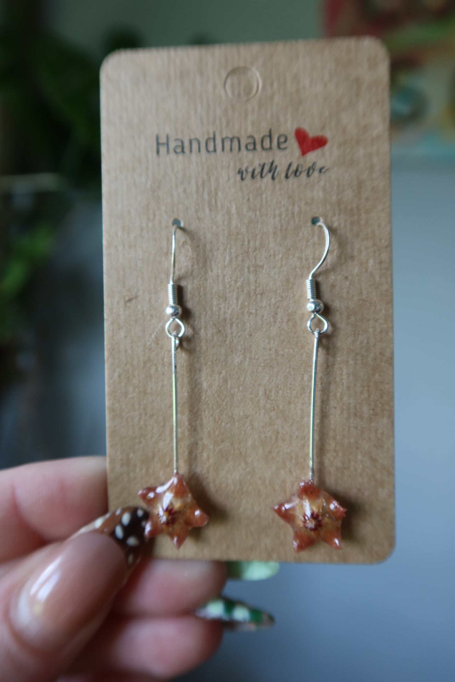 Hoya Magic Wand Earrings