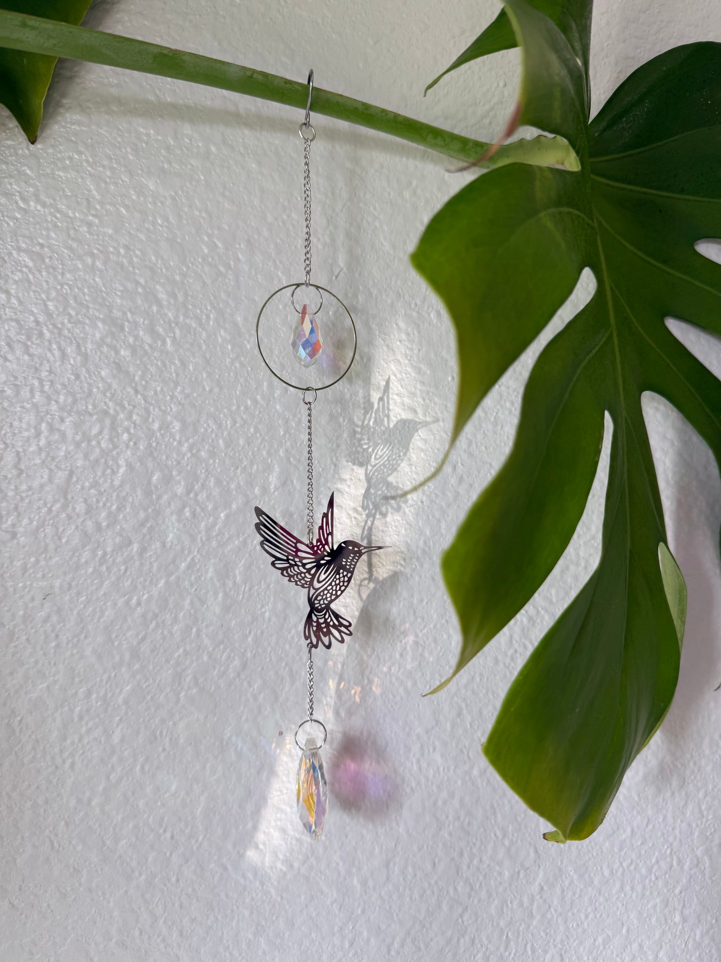 Serenity Flight Hummingbird Suncatcher