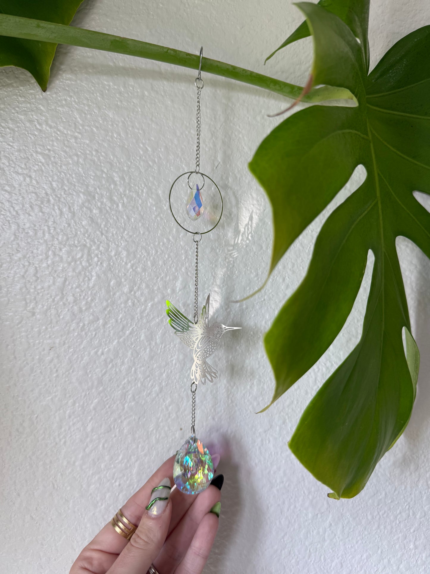 Serenity Flight Hummingbird Suncatcher