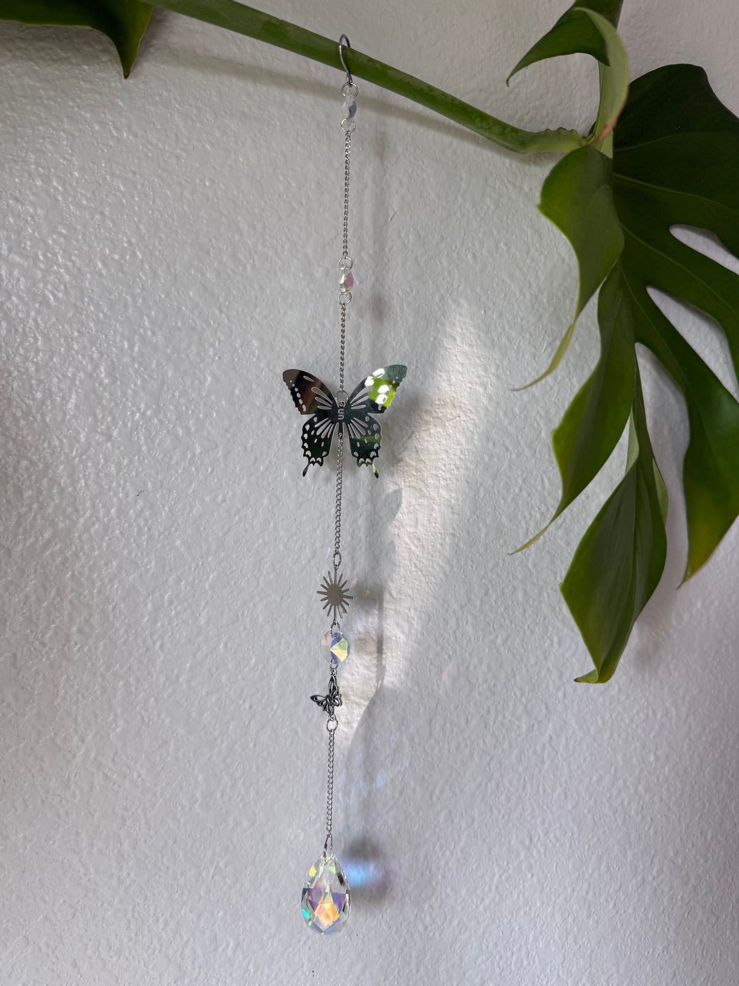 Twin Butterflies Suncatcher