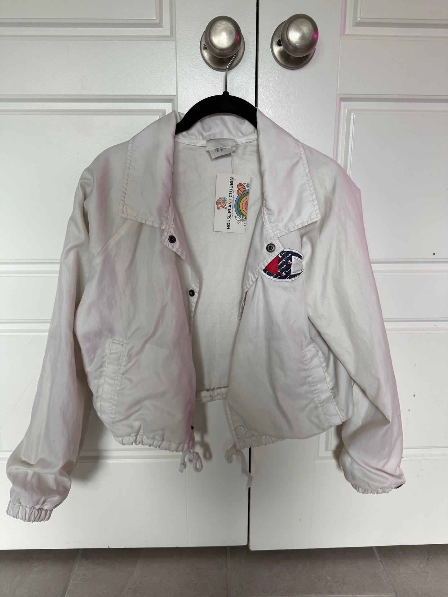 White Champion Wind Breaker