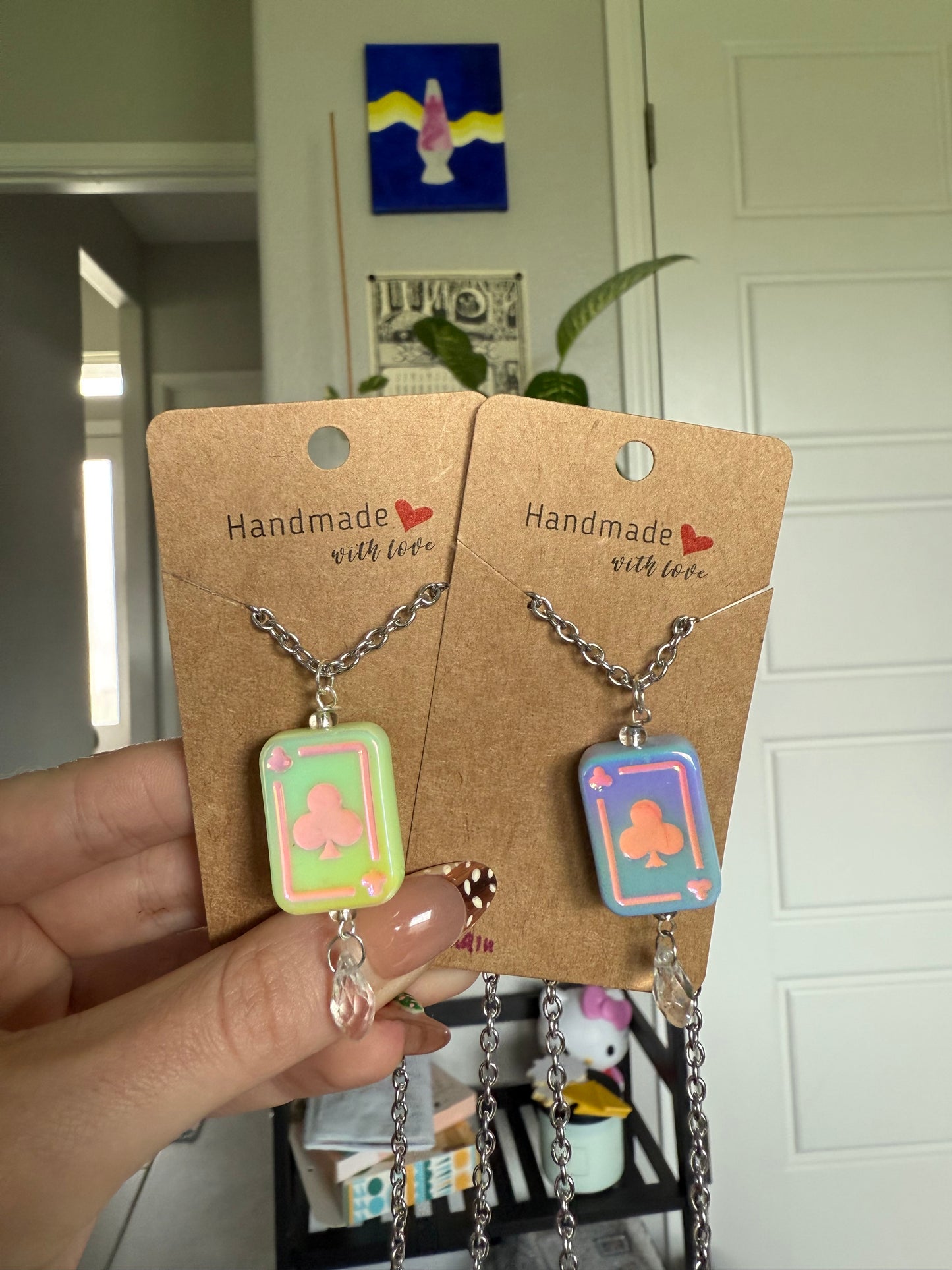 Lucky Card Club Necklace