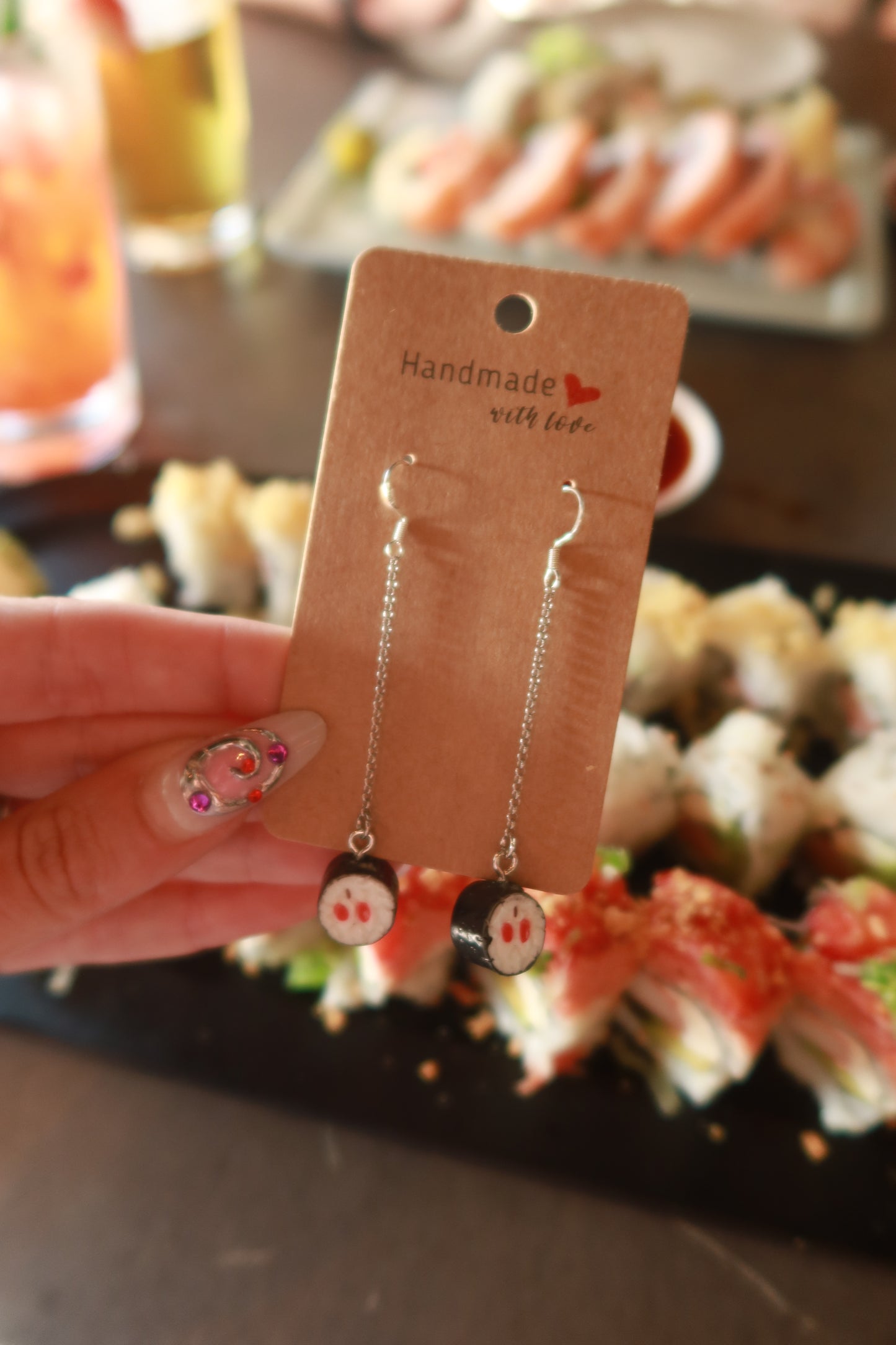 Sushi Earrings – Snack Attack Collection