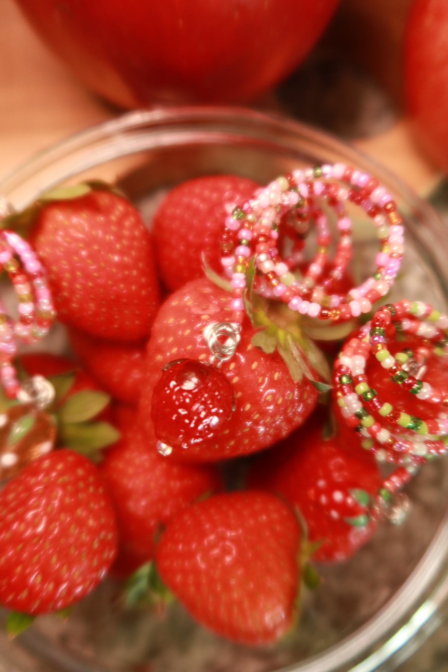 Fruity Plant Wraps with Glass Charms - Snack Attack Collection