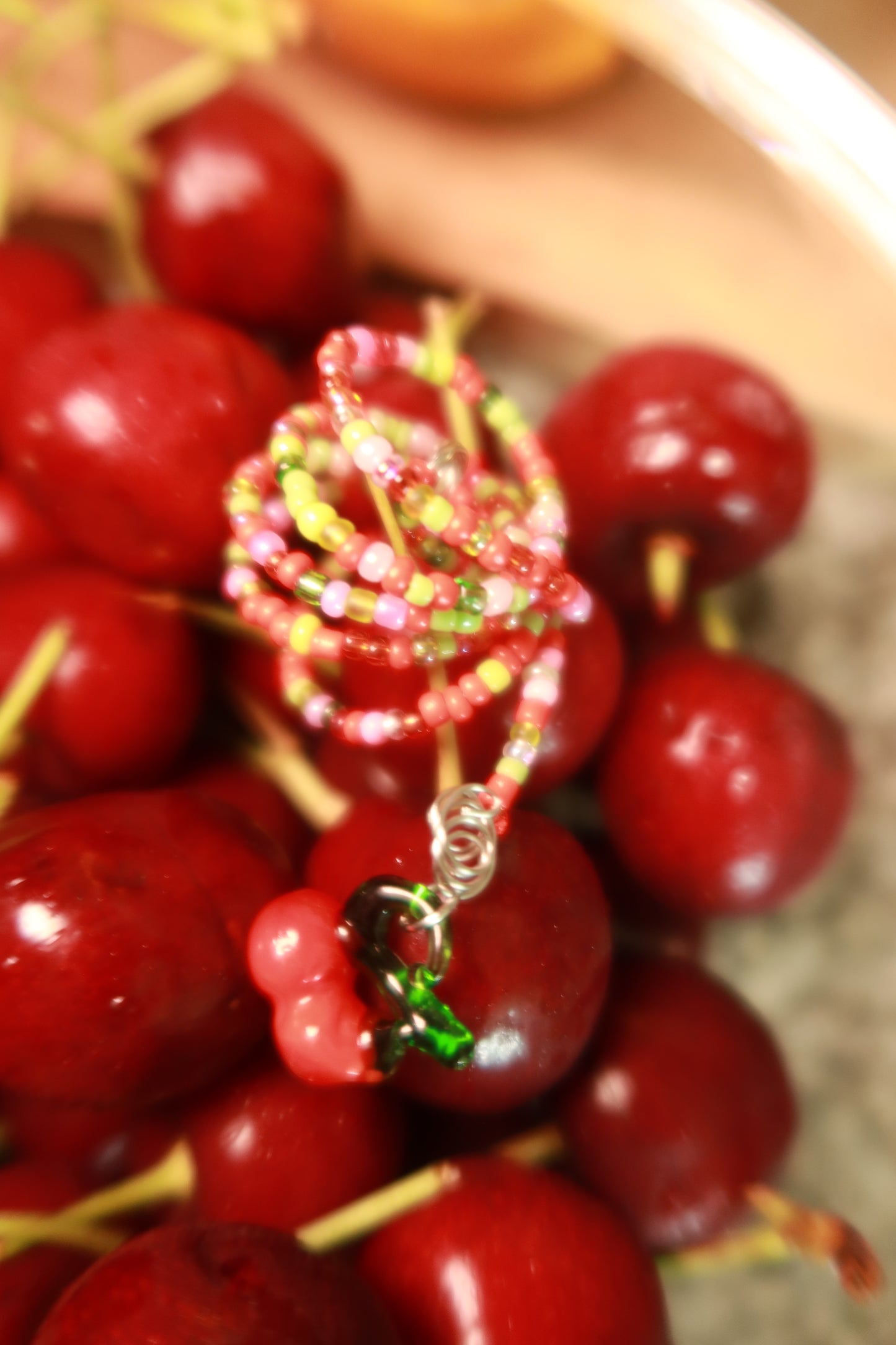 Fruity Plant Wraps with Glass Charms - Snack Attack Collection