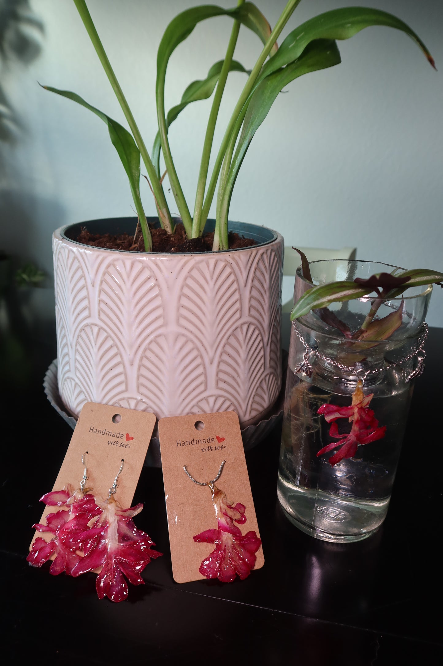 Thanksgiving Cactus Bloom Earrings - Cupid's Collection