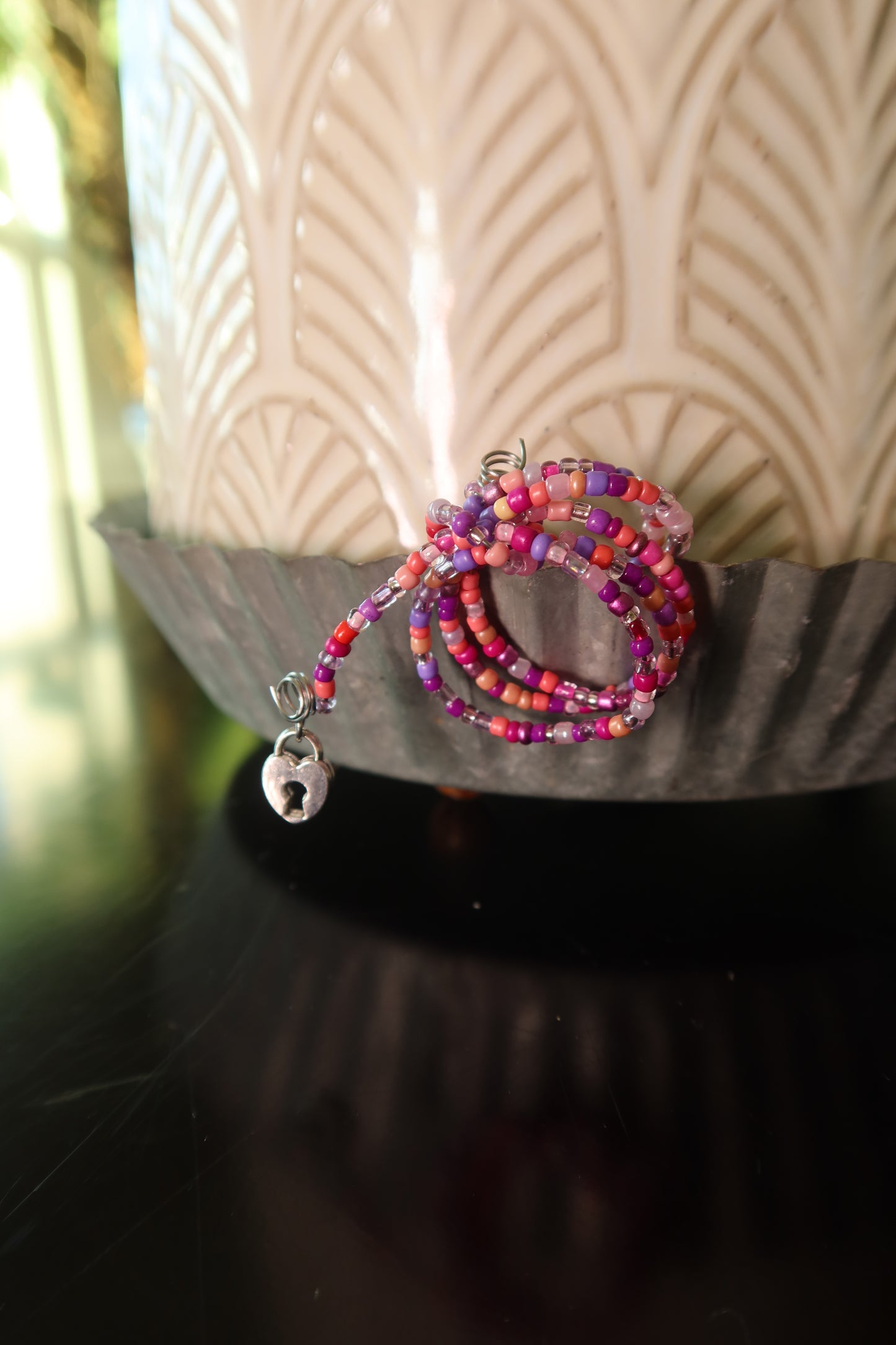 Silver Heart Plant Wrap 5/6 – Cupid's Collection