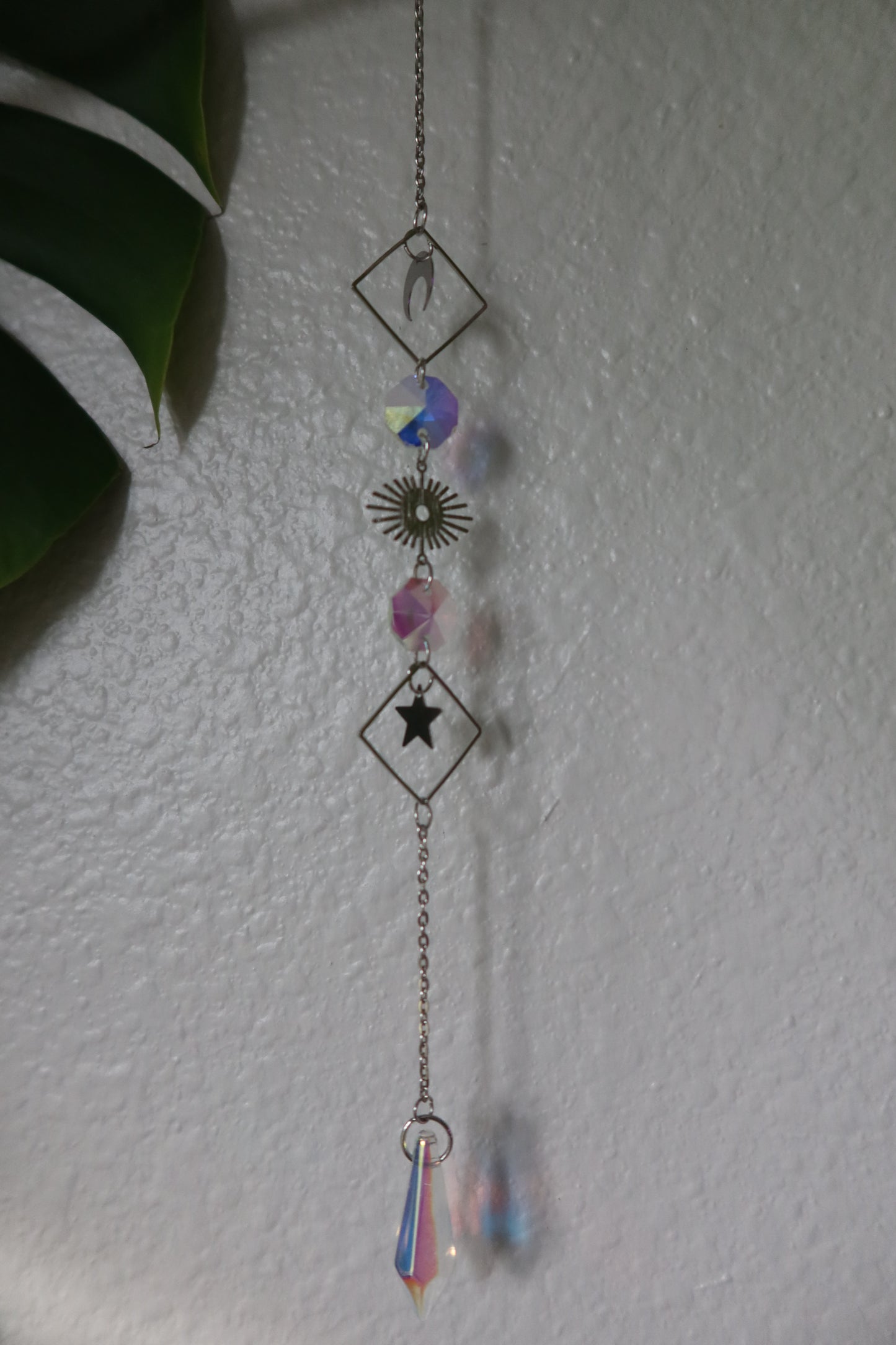 Evil Eye with Moon & Stars Suncatcher