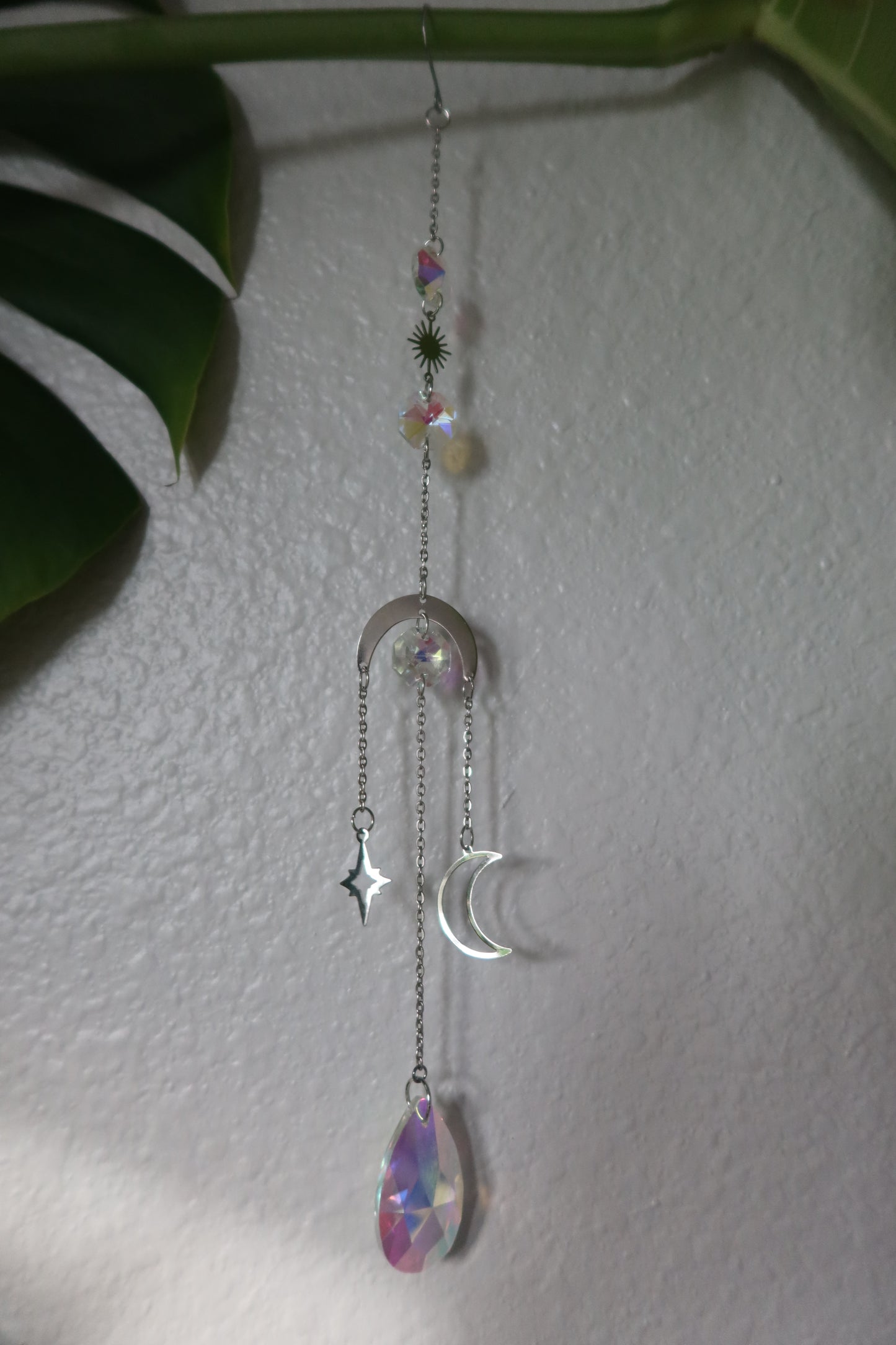 Galactic Moon & Stars Suncatcher