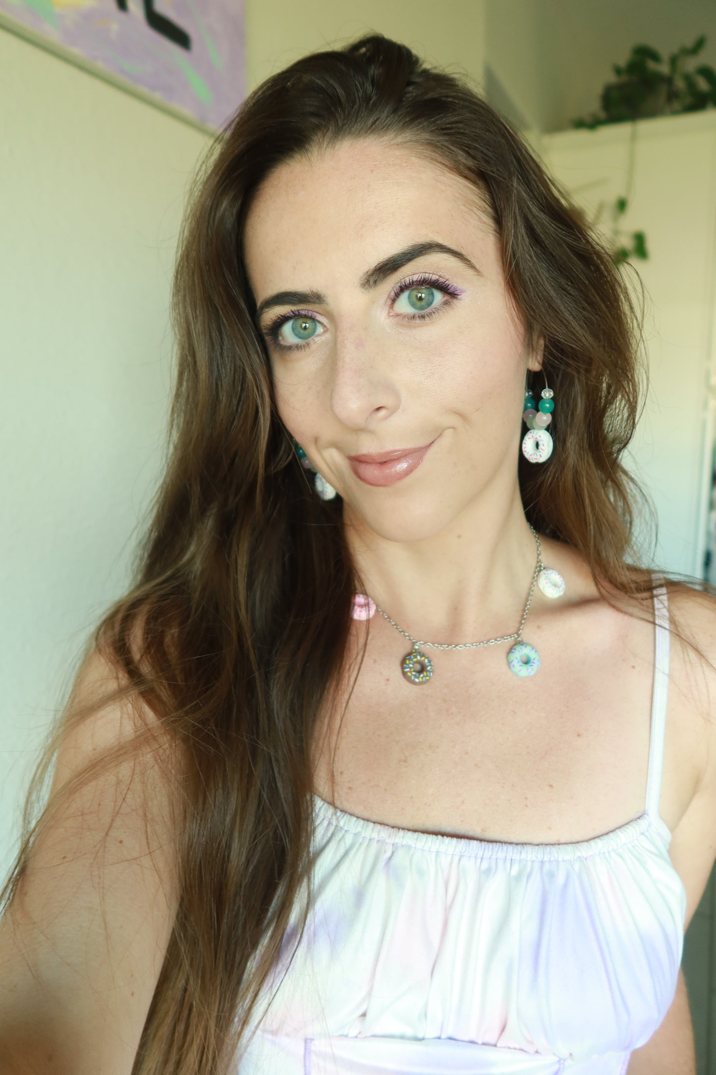 Multi-Doughnut Charm Necklace – Snack Attack Collection