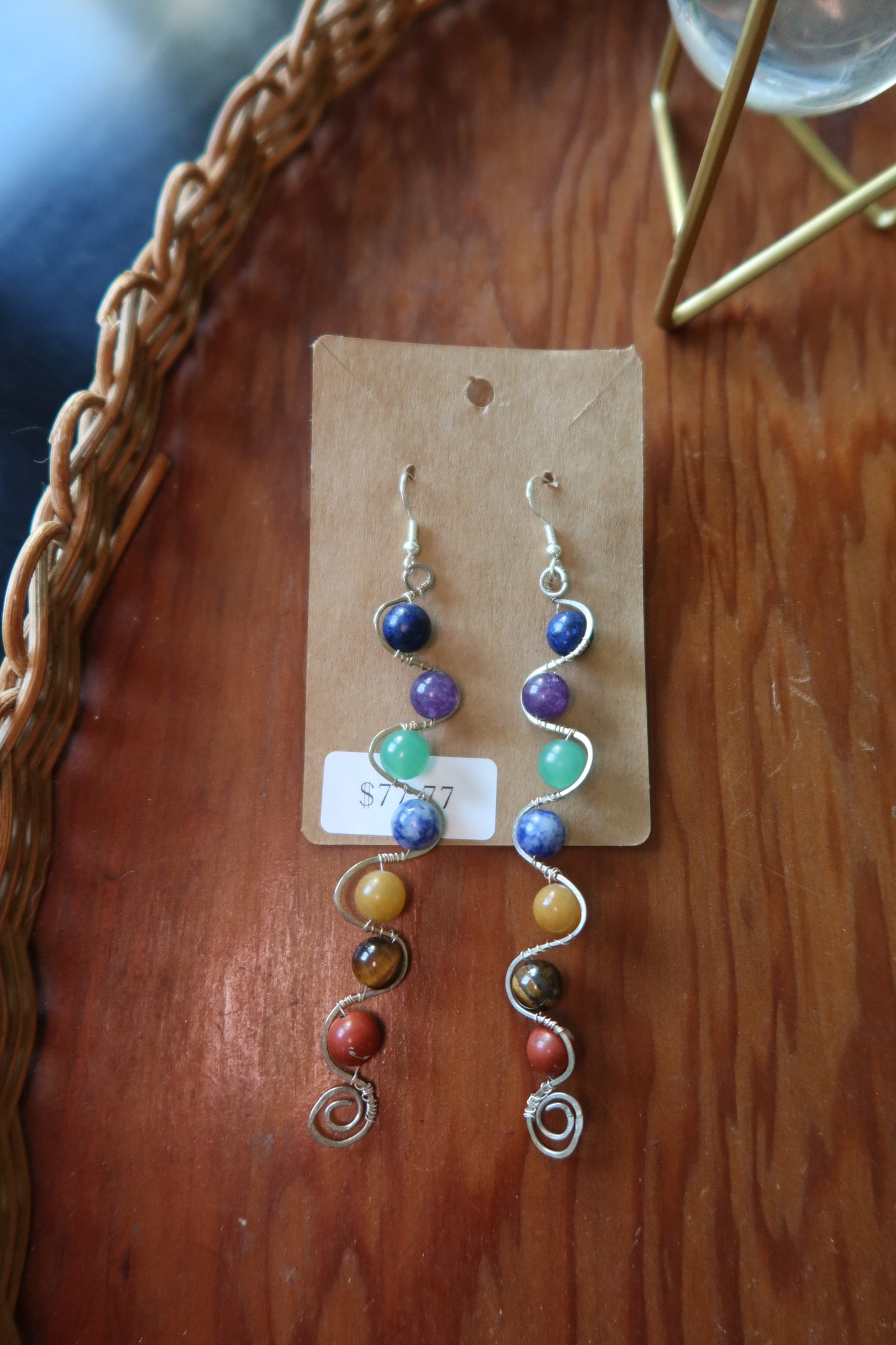 7 Chakra Earrings