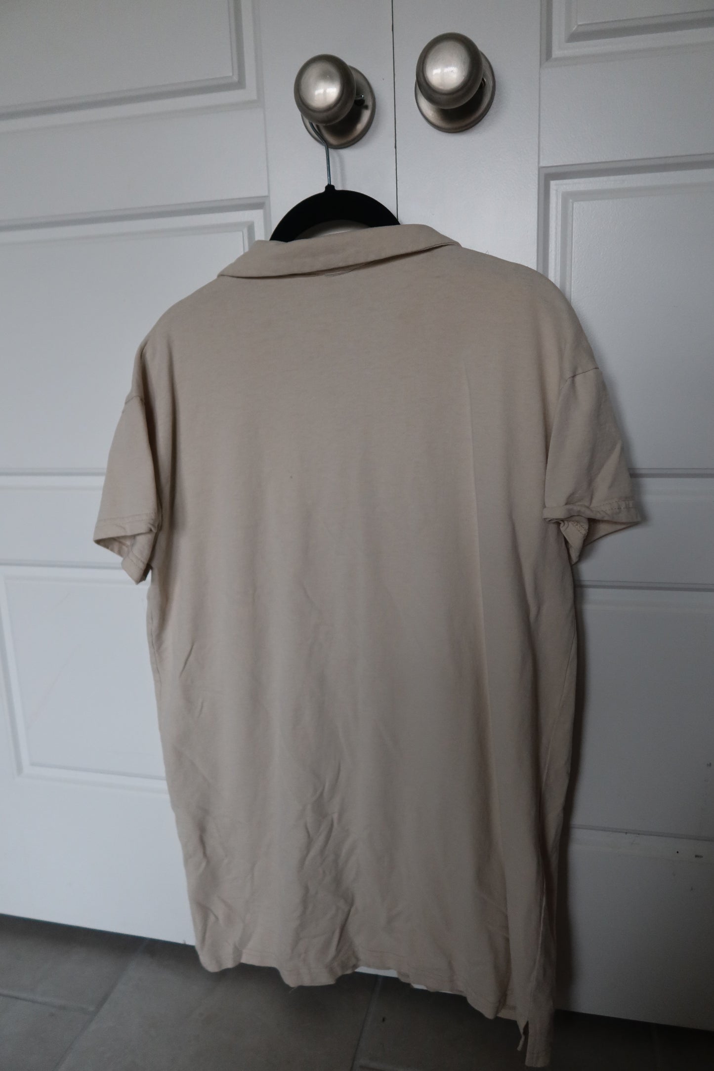 Tan T-Shirt Dress - Size US4 by Princess Polly