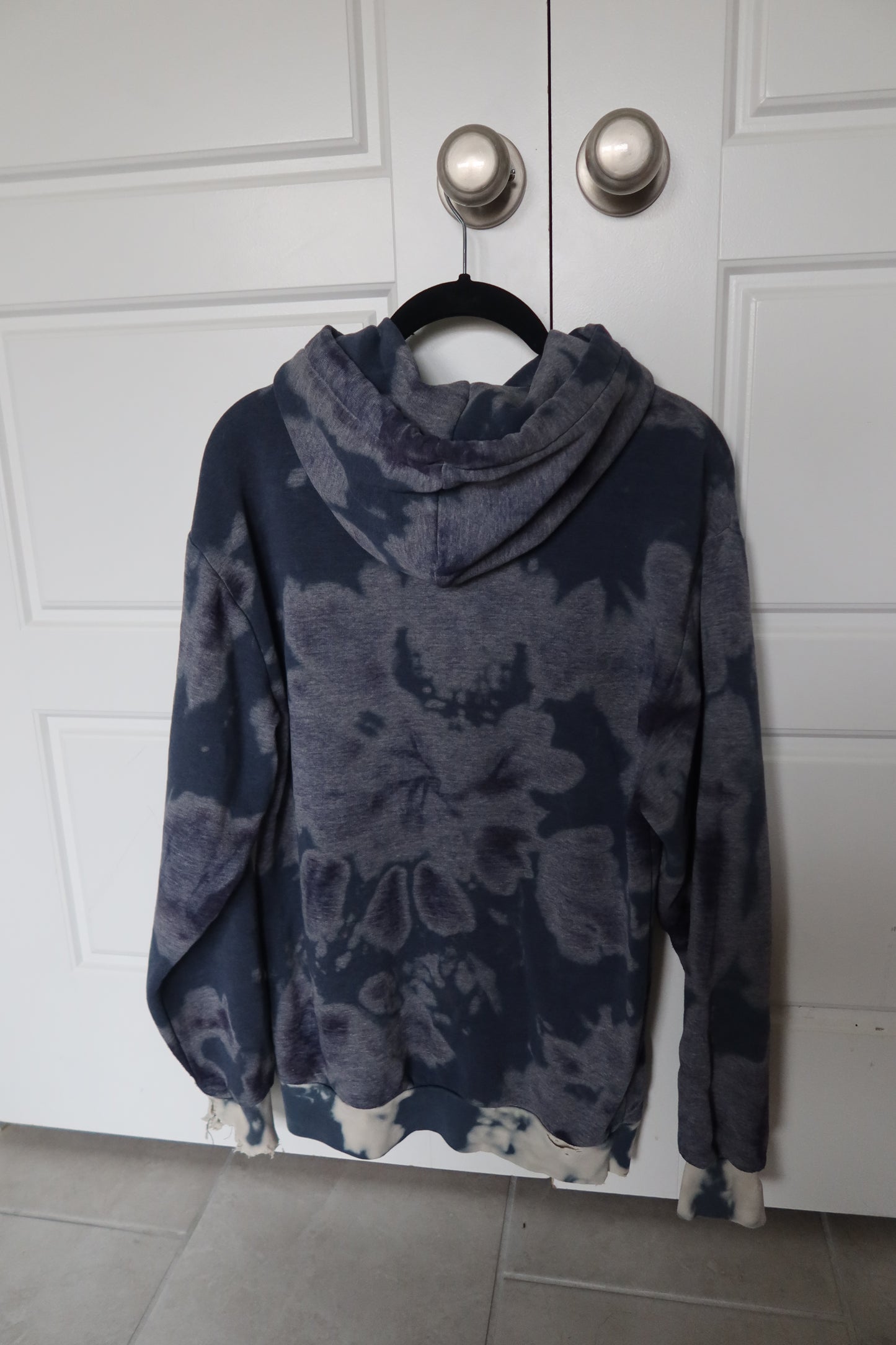 Dark Blue Tie-Dye Hoodie – Size XS by Divided H&M Men's