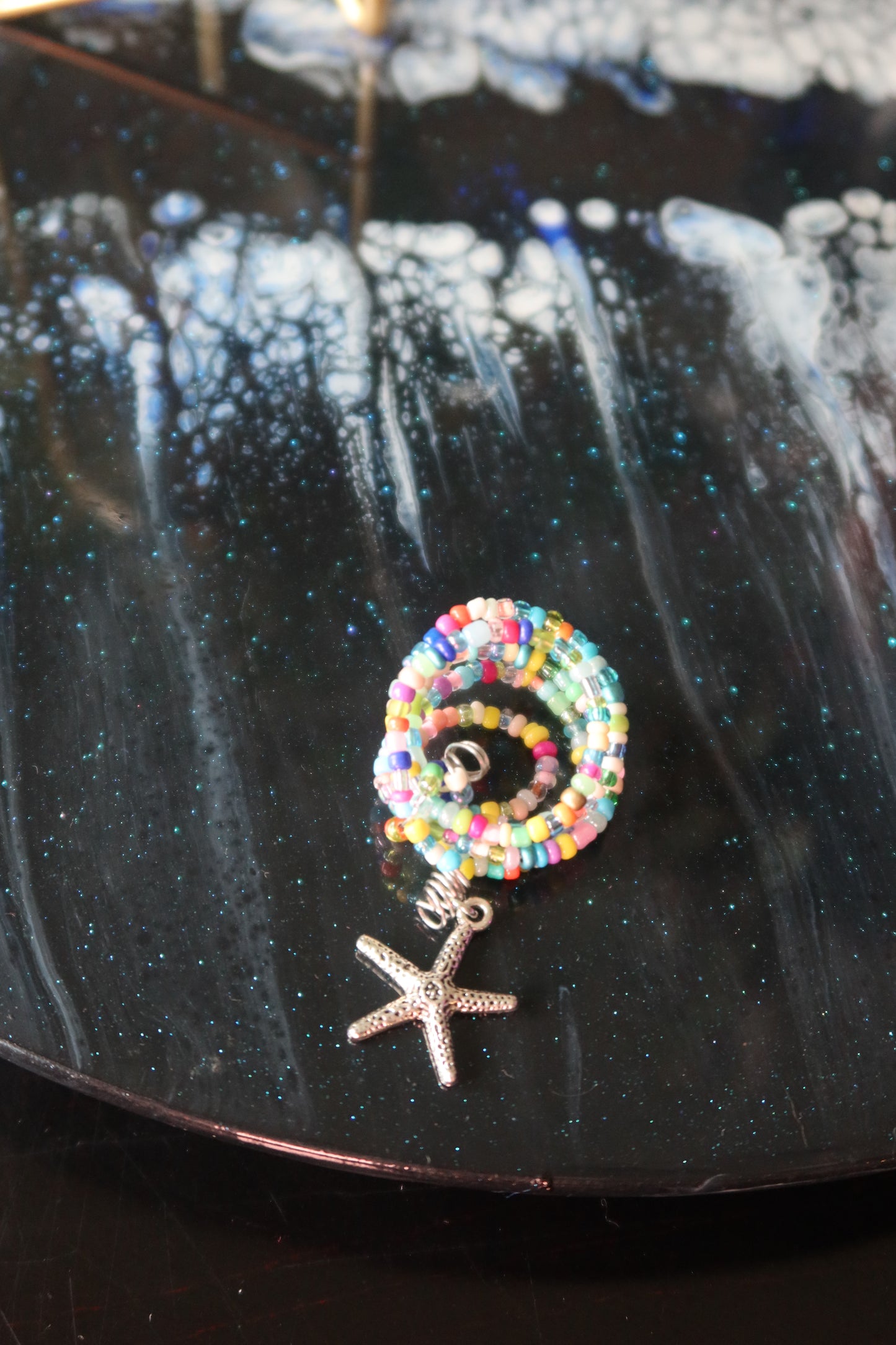 Spotted Starfish Plant Wrap - Under the Sea Collection