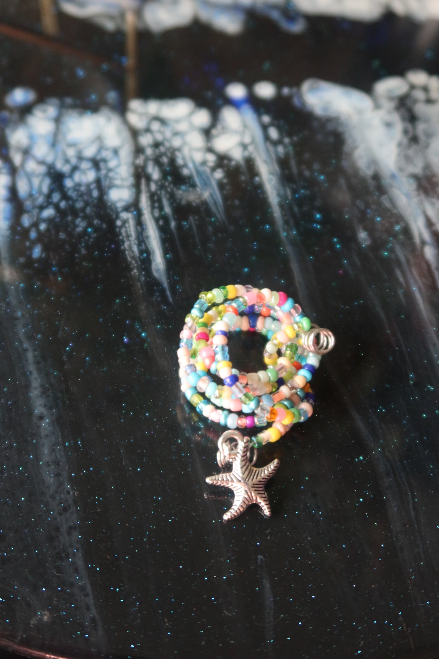 Striped Starfish Plant Wrap - Under the Sea Collection