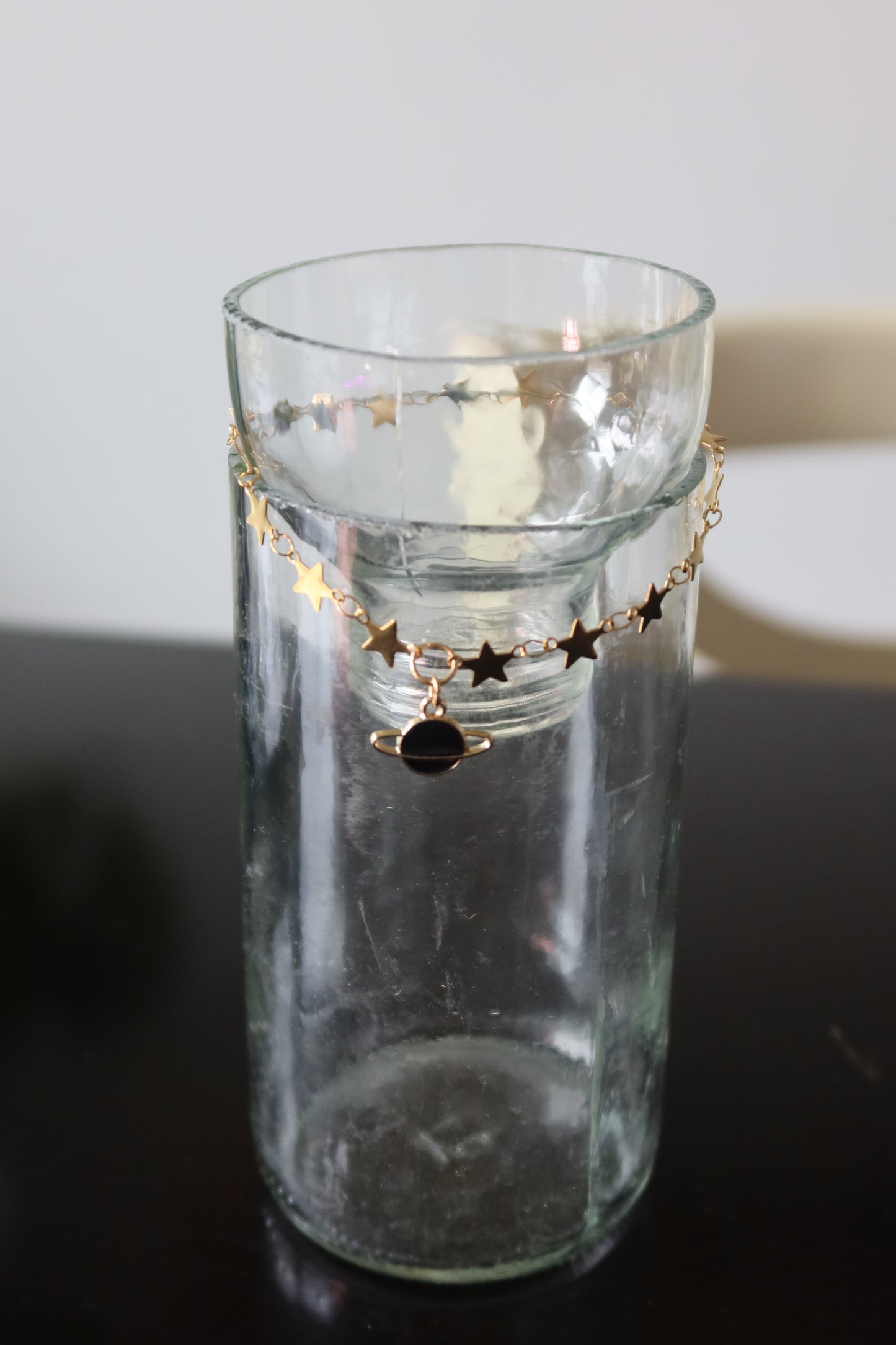 Gold Stars & Purple Saturn - Plant Propagation Vase