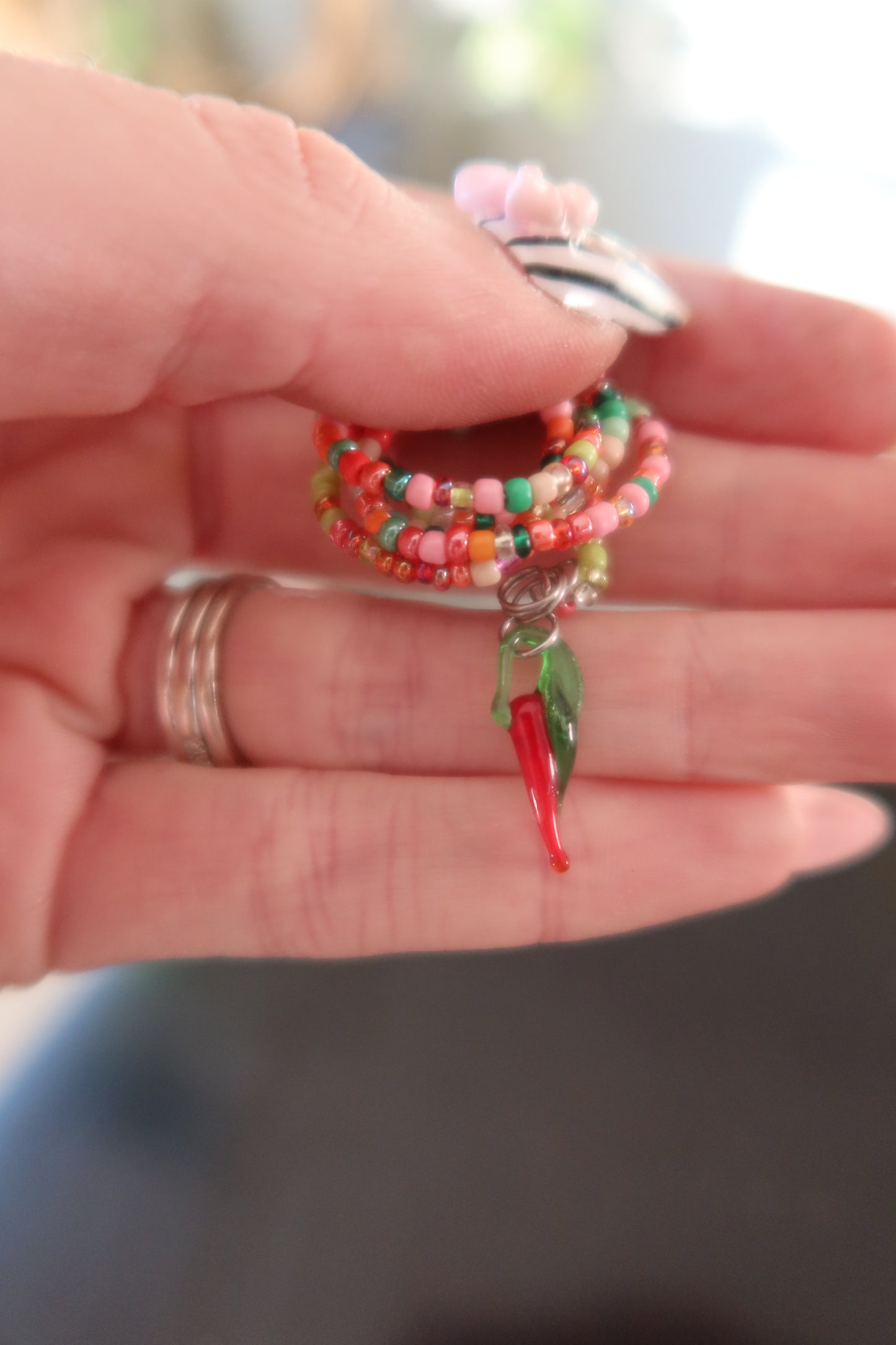 Veggie Plant Wraps with Glass Charms - Harvest Collection