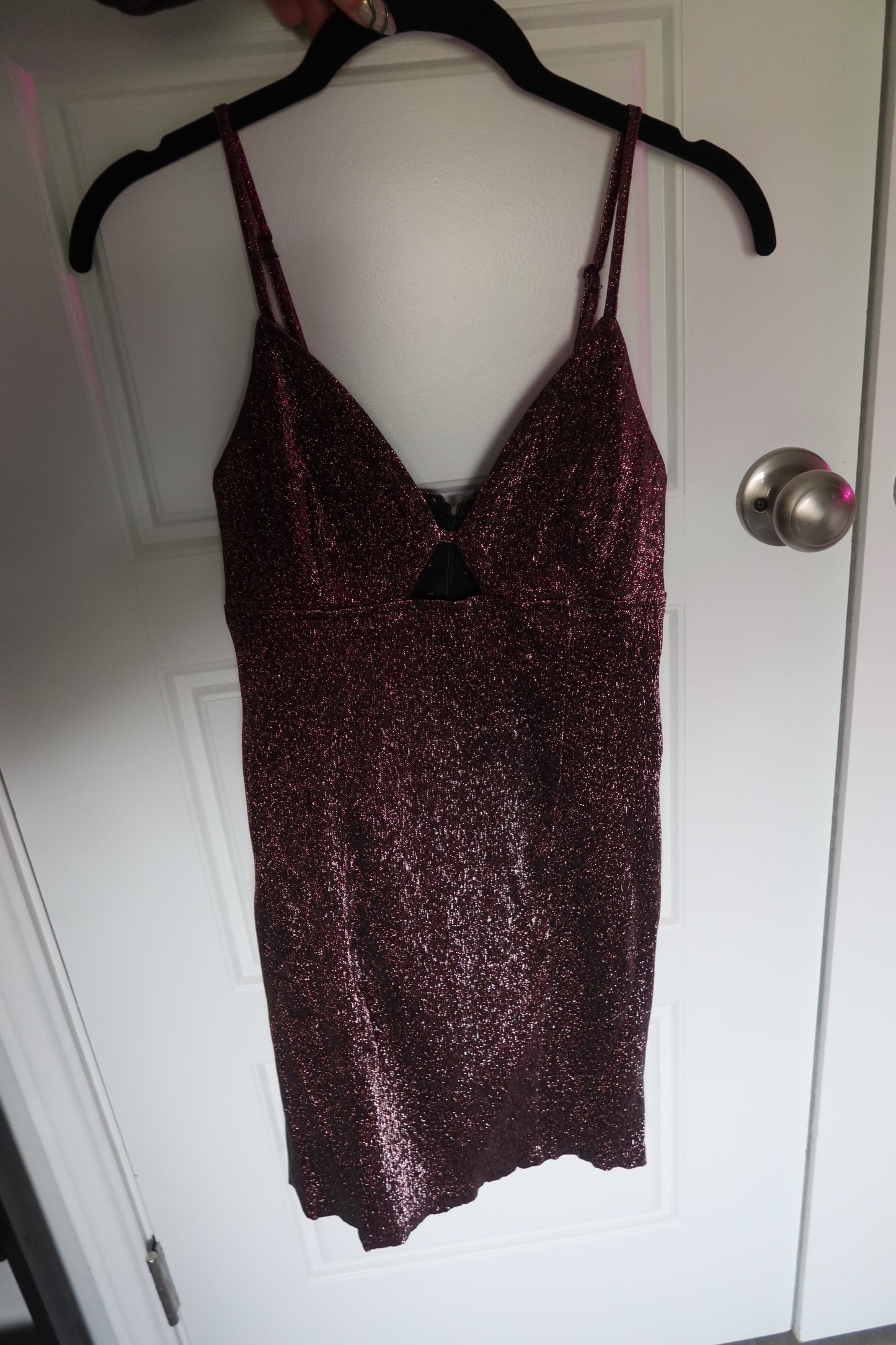 Pink sparkle dress