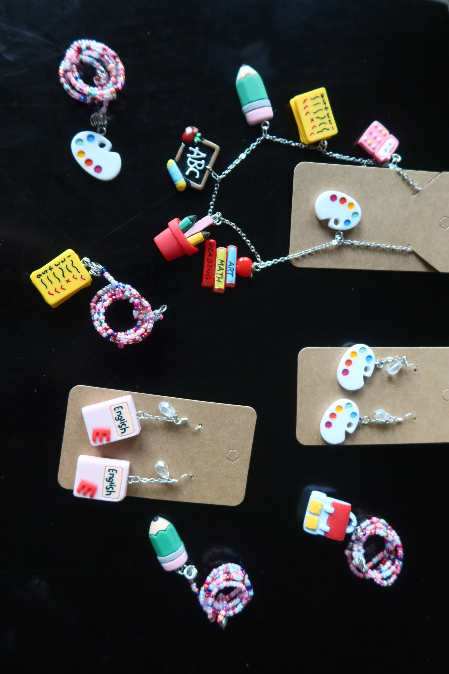 Teacher Charm Necklace – Back to School Collection