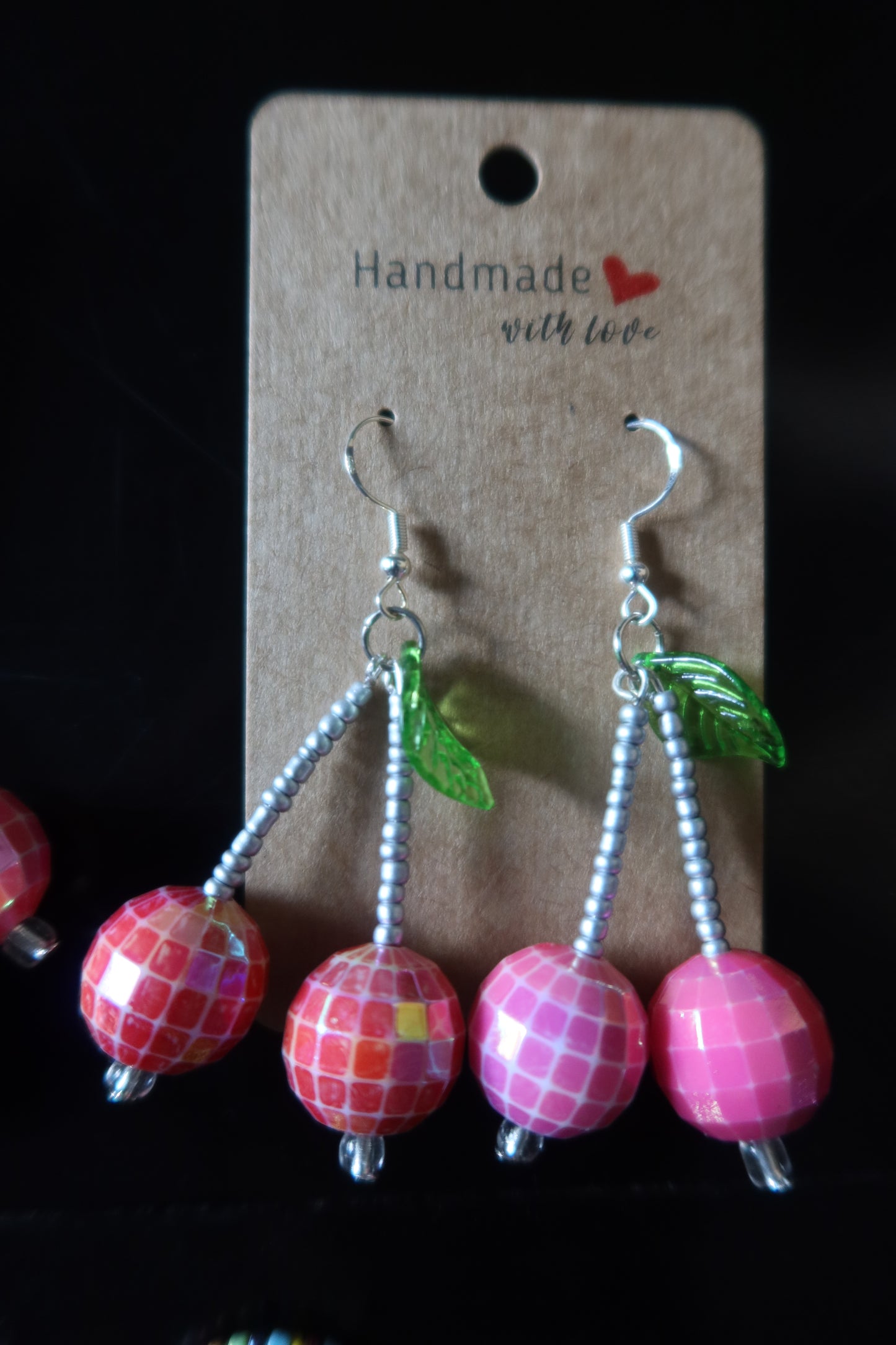 Disco Cherry Earrings - Disco Collection