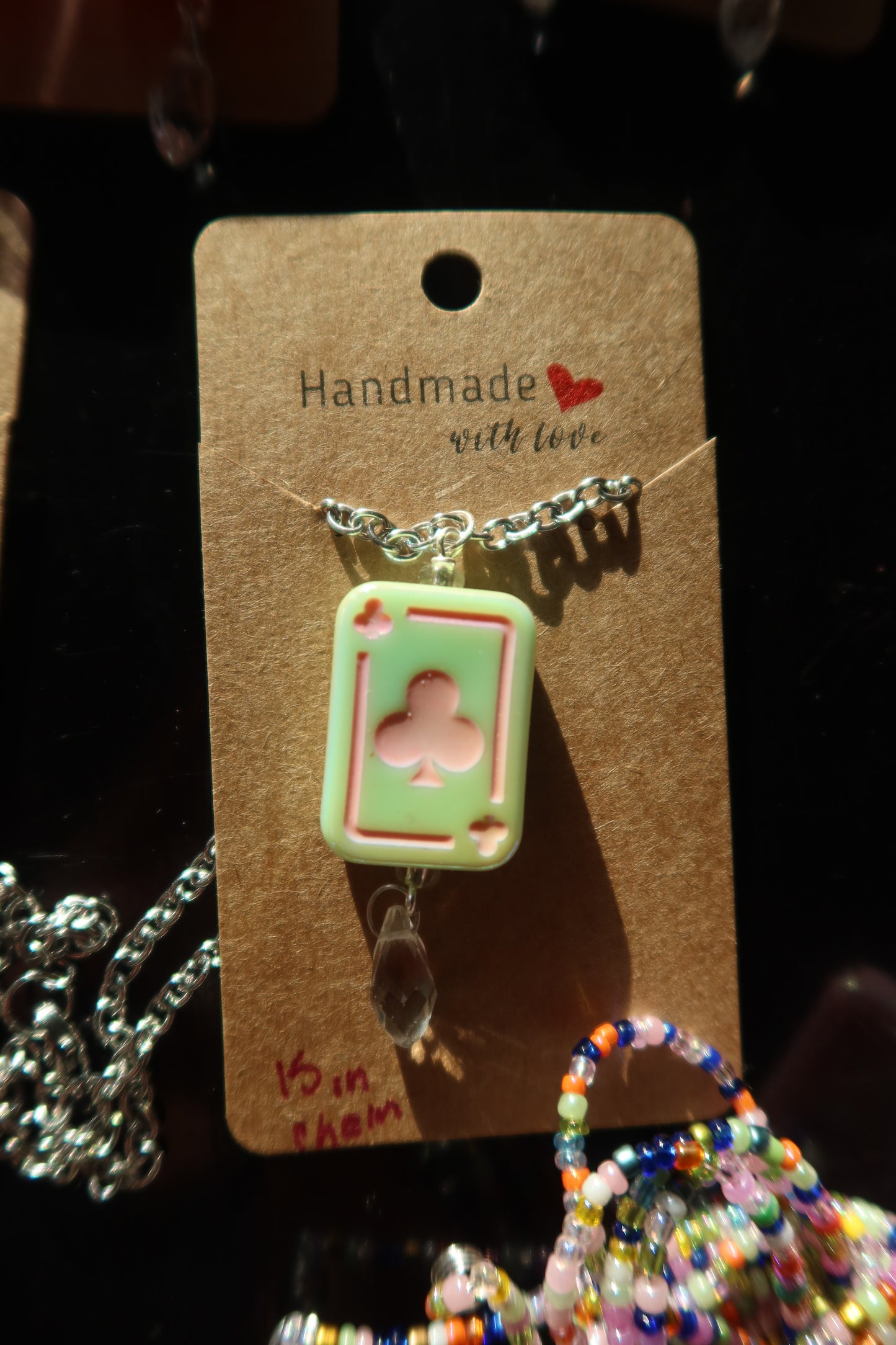 Lucky Card Club Necklace