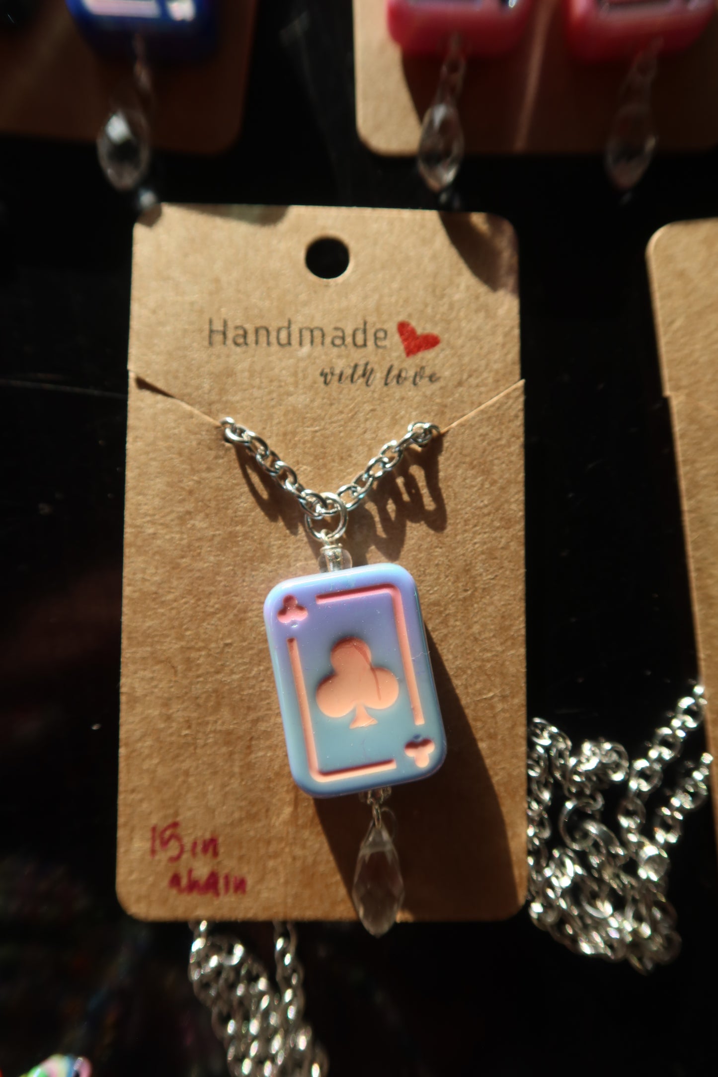Lucky Card Club Necklace