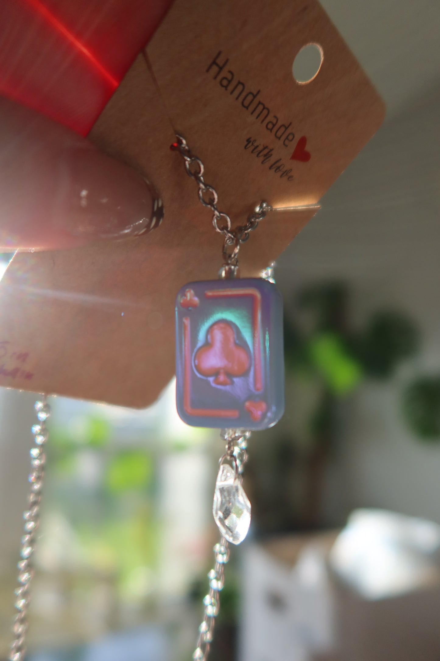 Lucky Card Club Necklace