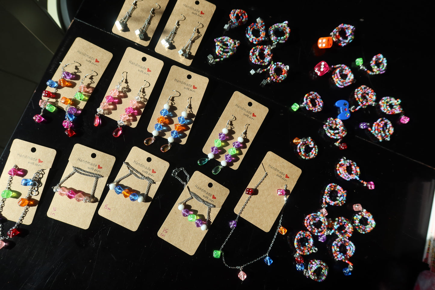 Dice Drop Earrings