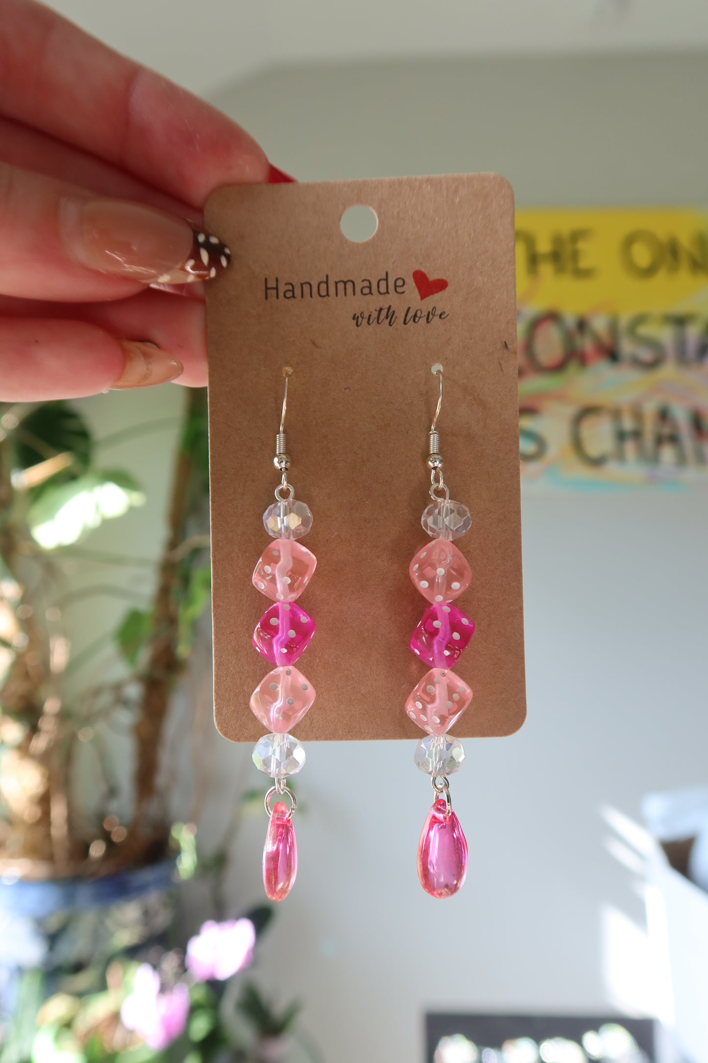Dice Drop Earrings