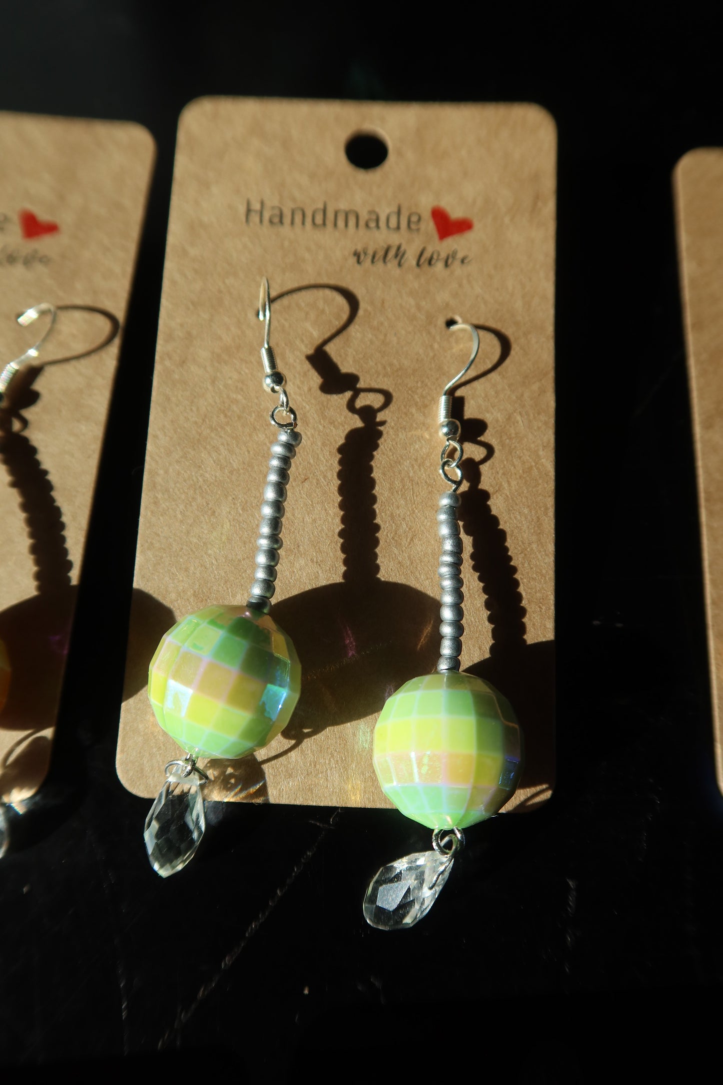 Disco Ball Crystal Earrings