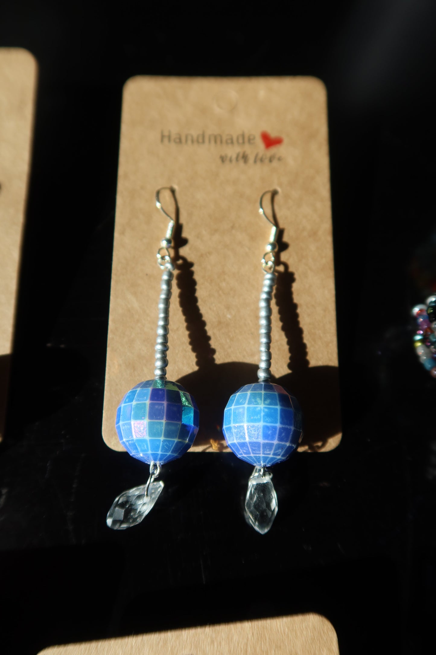 Disco Ball Crystal Earrings