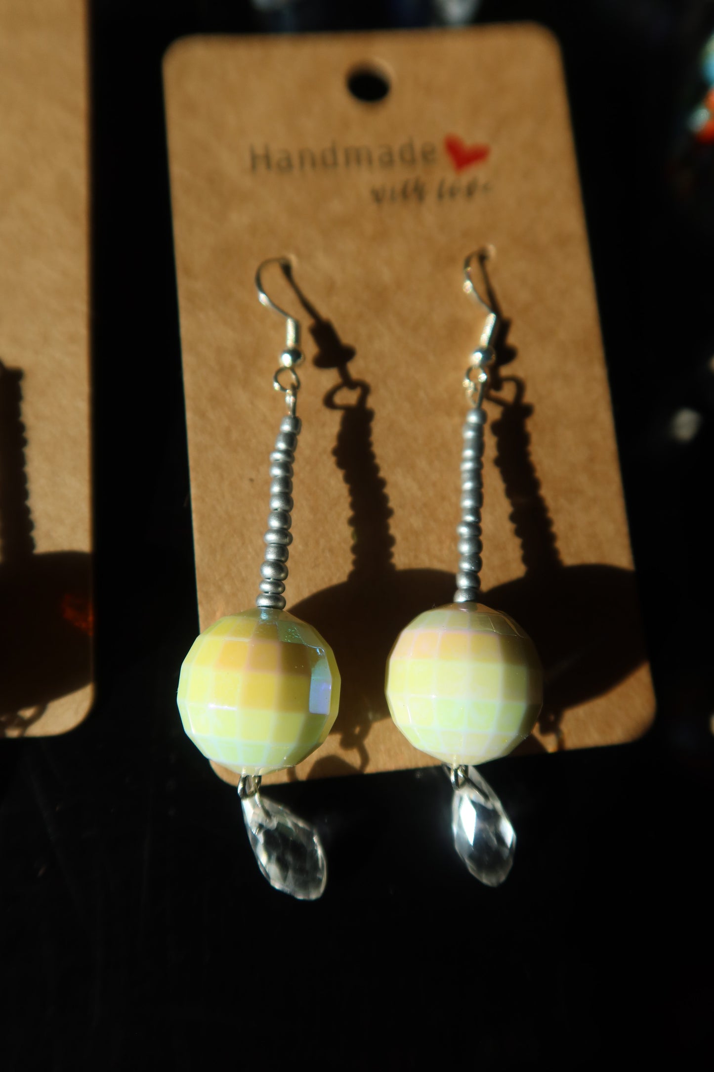 Disco Ball Crystal Earrings
