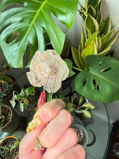 Hibiscus Hair Pin
