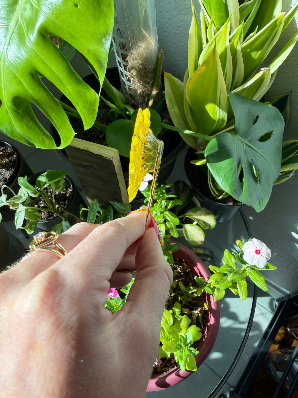 Sunflower Hair Pin
