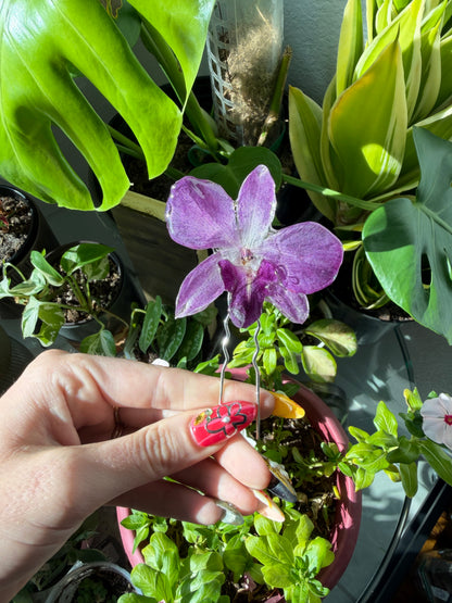 Orchid Hair Pin