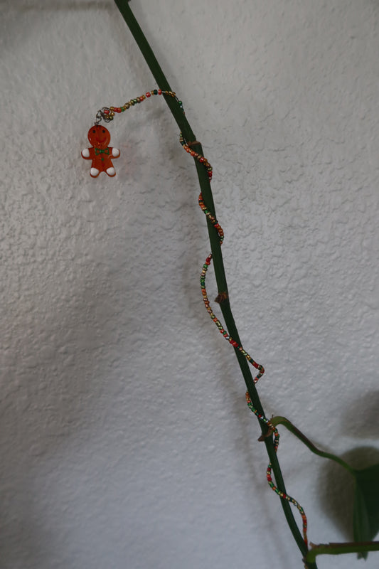 Gingerbread Man Plant Wrap - Winter Collection
