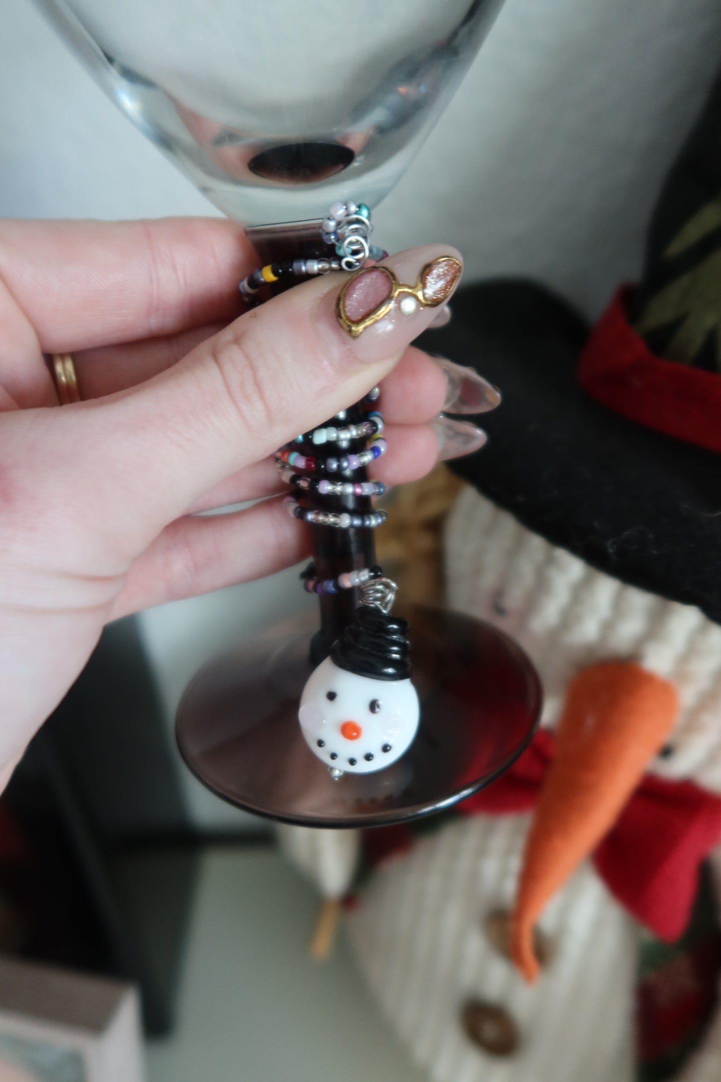 Snowman Plant Wrap - Winter Collection