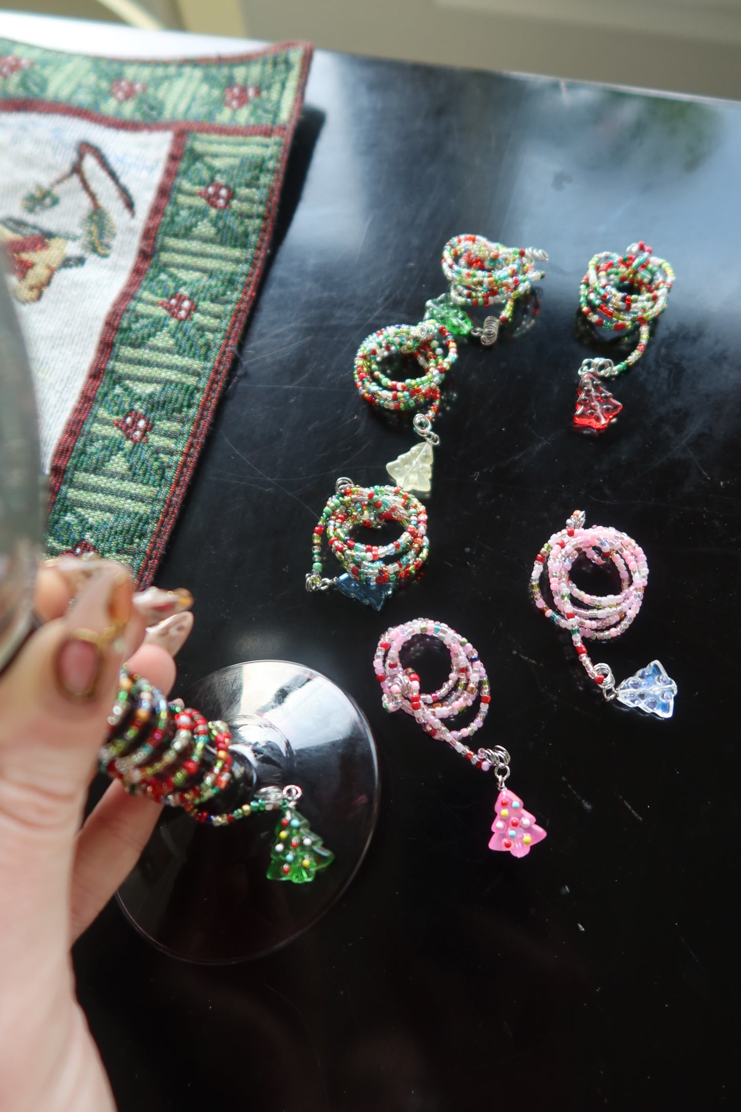 Glass Christmas Tree Plant Wrap - Winter Collection