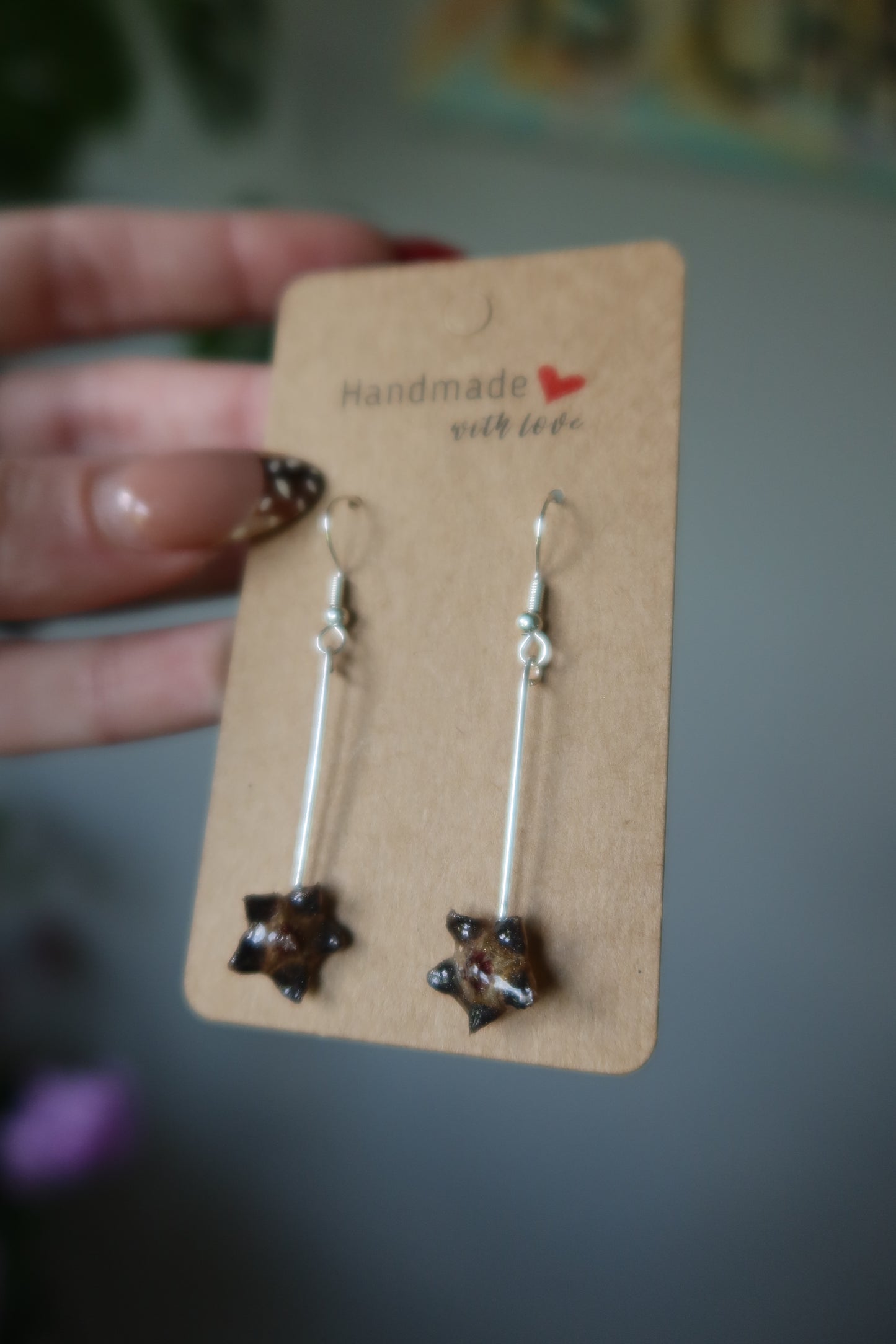 Hoya Magic Wand Earrings