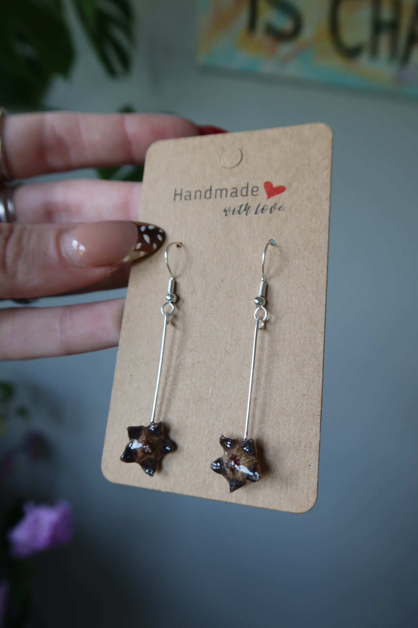 Hoya Magic Wand Earrings