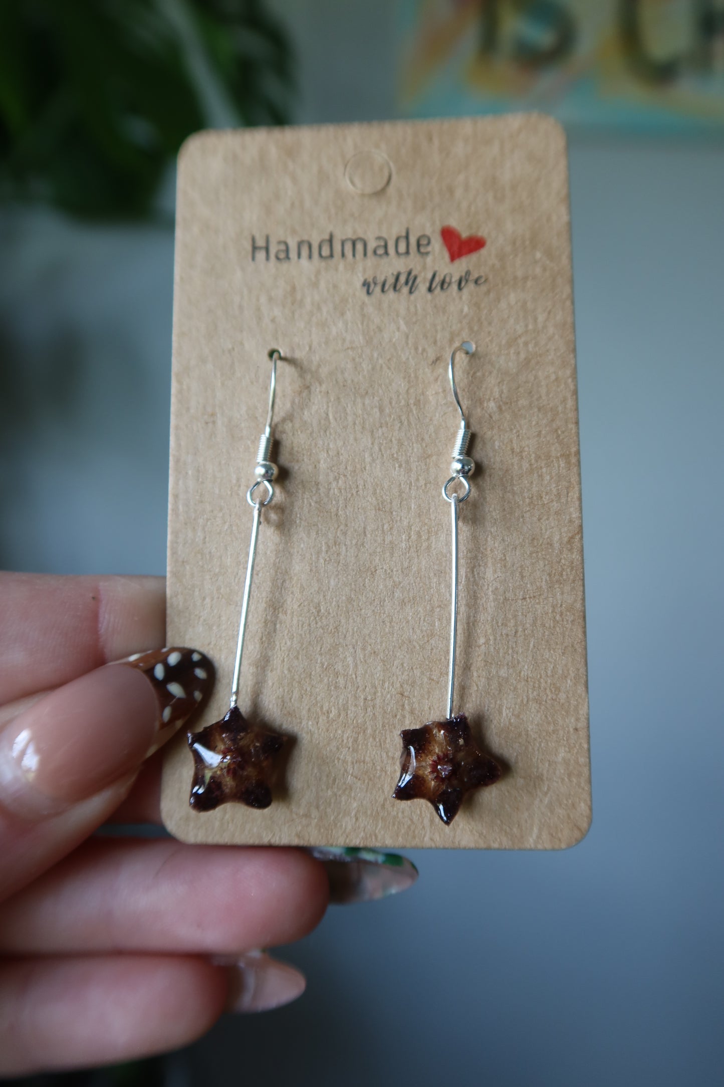 Hoya Magic Wand Earrings