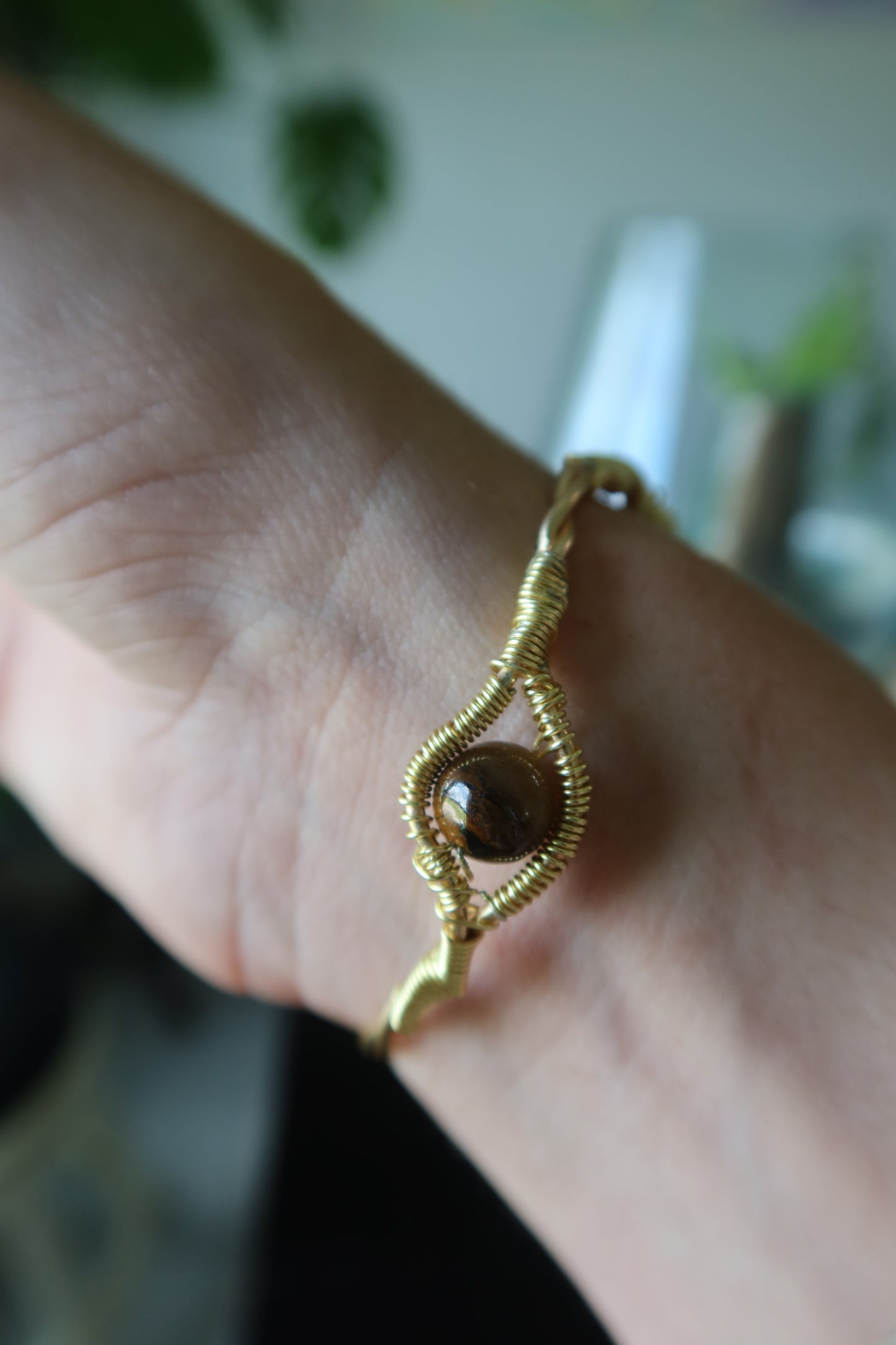 Wire-Wrapped Arm Cuffs – Multi-Wear Stone Spirals