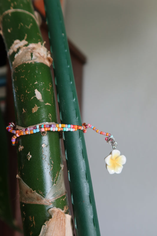 Plumeria Plant Wrap - In the Garden Collection