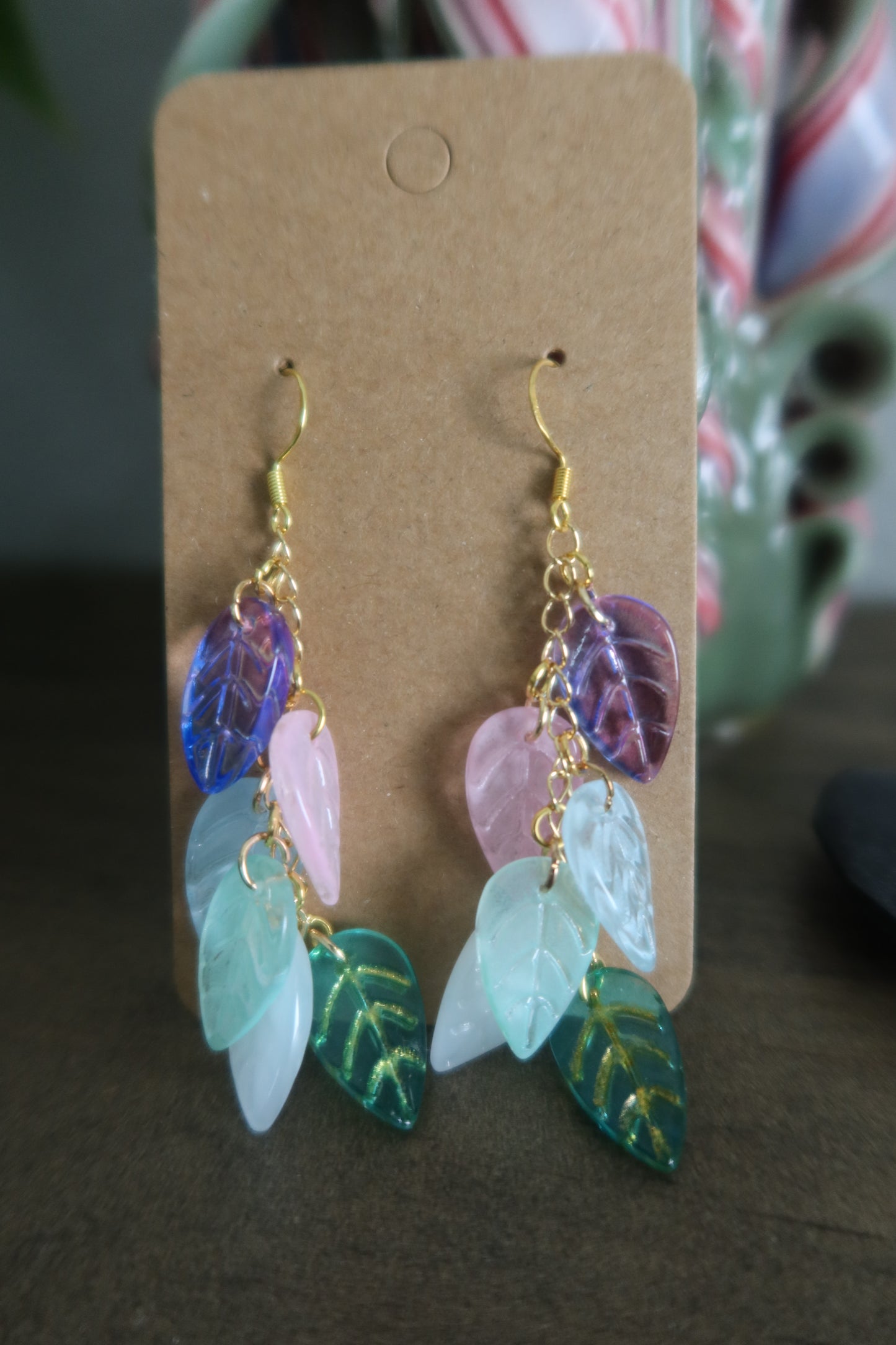 Neon Tropics Earrings - Silver or Gold
