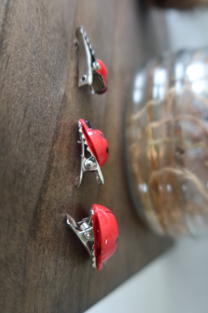 🐞 Ladybug Critter Clips