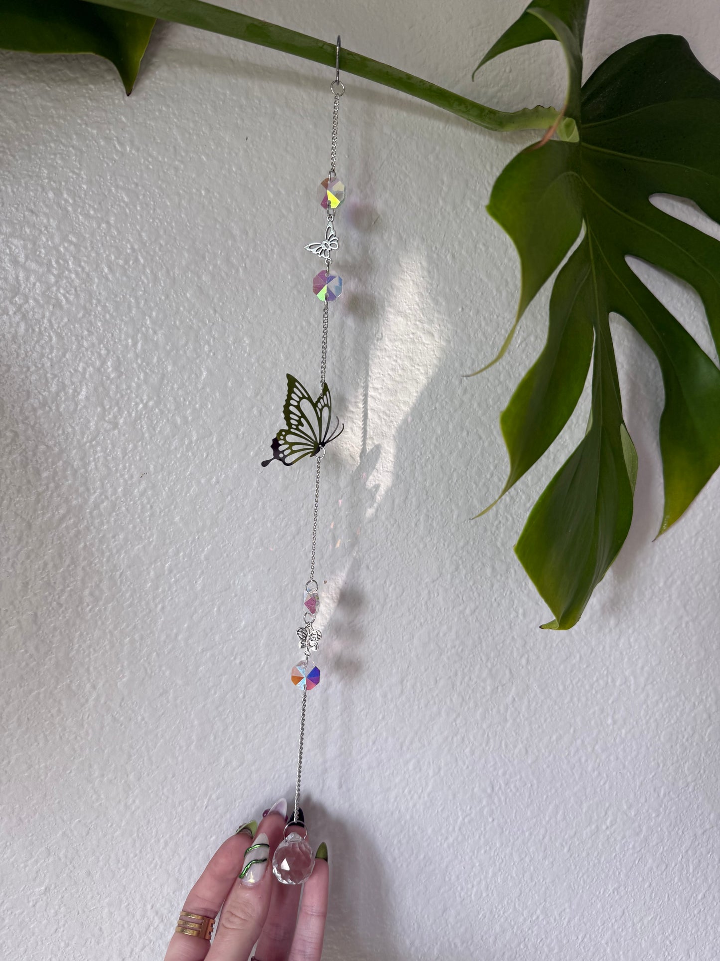 Flying Butterfly Suncatcher