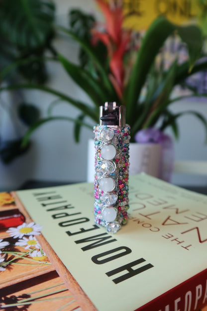 Wire wrapped lighter - Kaleidoscope